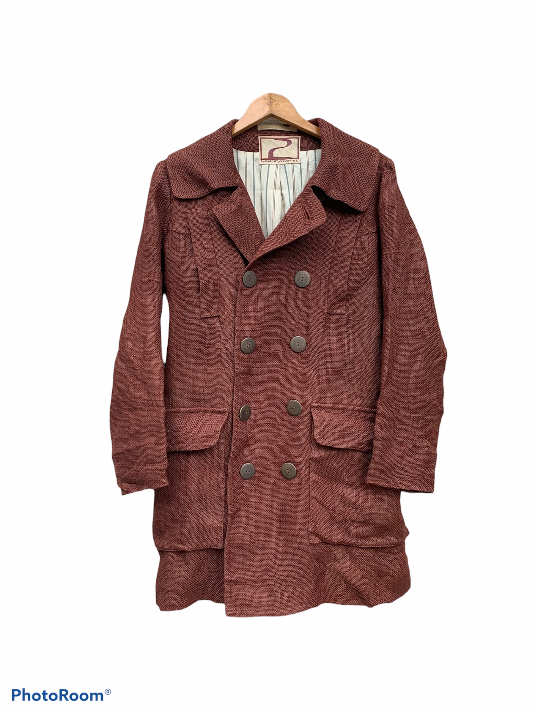 Other Designers Beauty Beast - Vintage Beauty:Beast Linen Jacket 