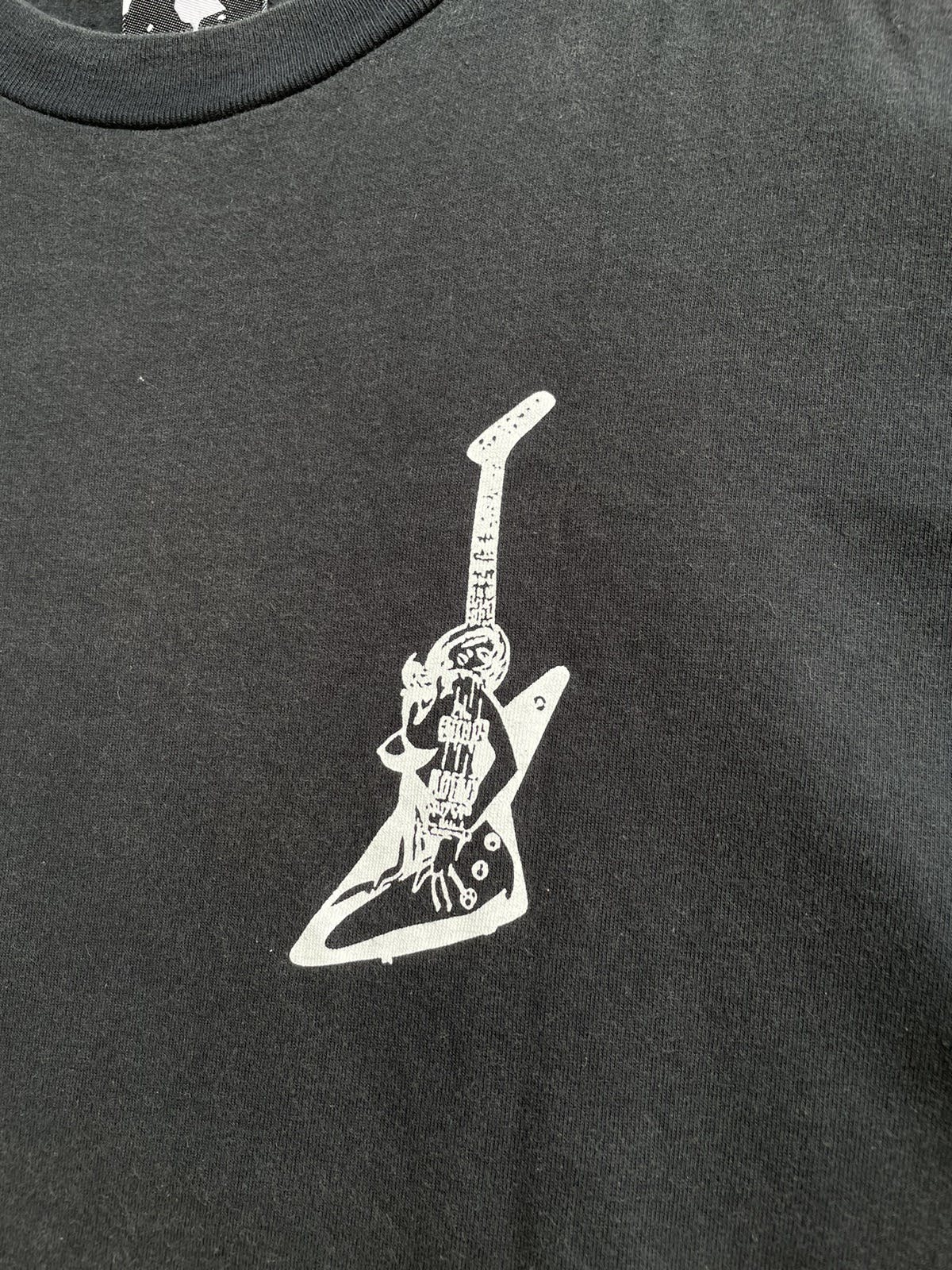 HYSTERIC GLAMOUR guitar girl ブラックTシャツ XL ヒステリックグラマーHYSTERIC GLAMOUR ギターウーマンバック