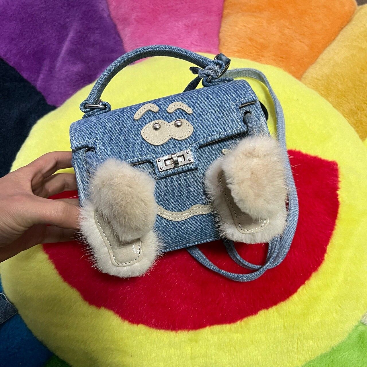 READYMADE♡ DENIM MONSTER BAG/BLUE READYMADE＞DENIM MONSTER BAG/BLUE | MAKES ONLINE STORE