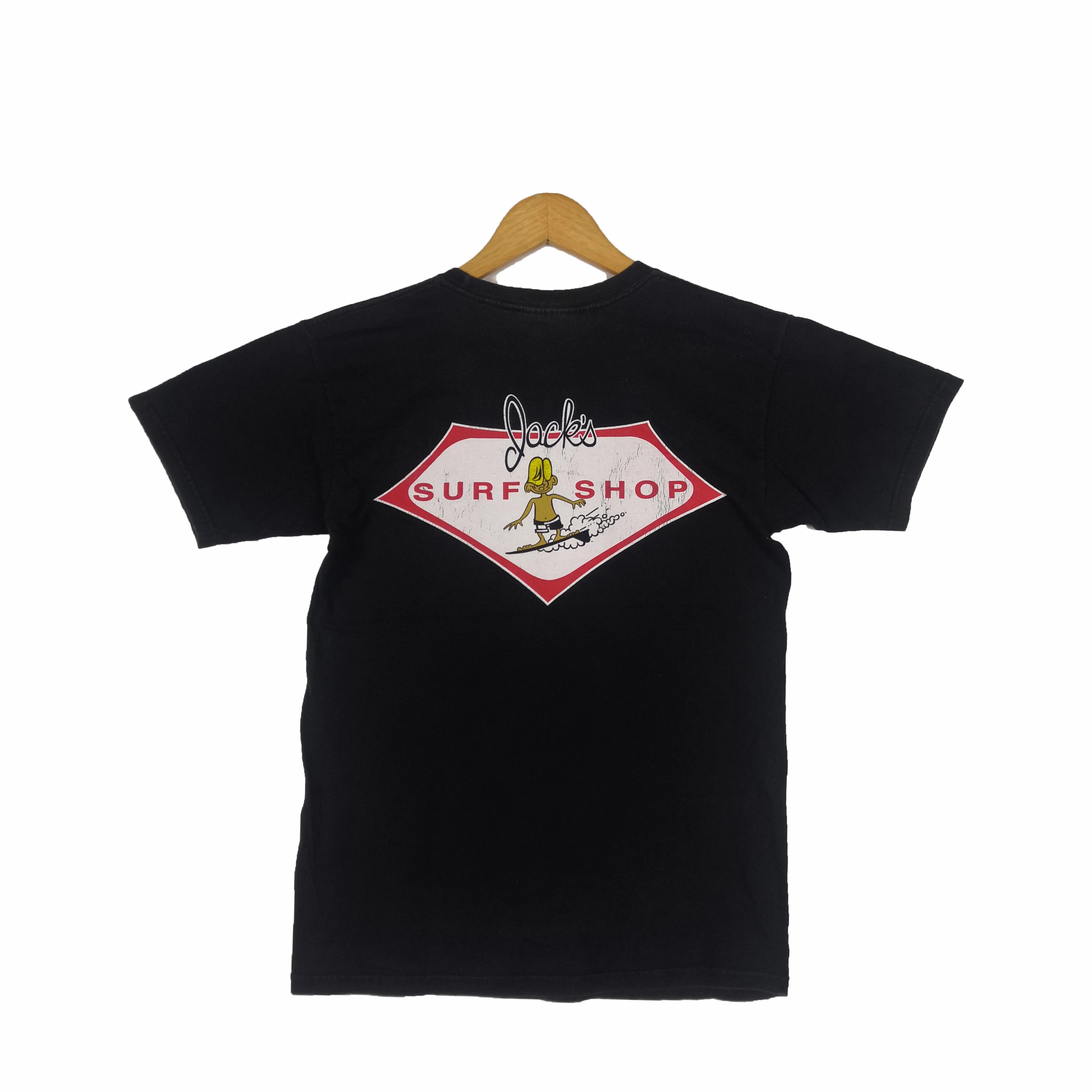 Other Designers Vintage Vintage JACK Surf Shop T Shirt Surfwear Tees BS45732. marknickstudio REVERSIBLE