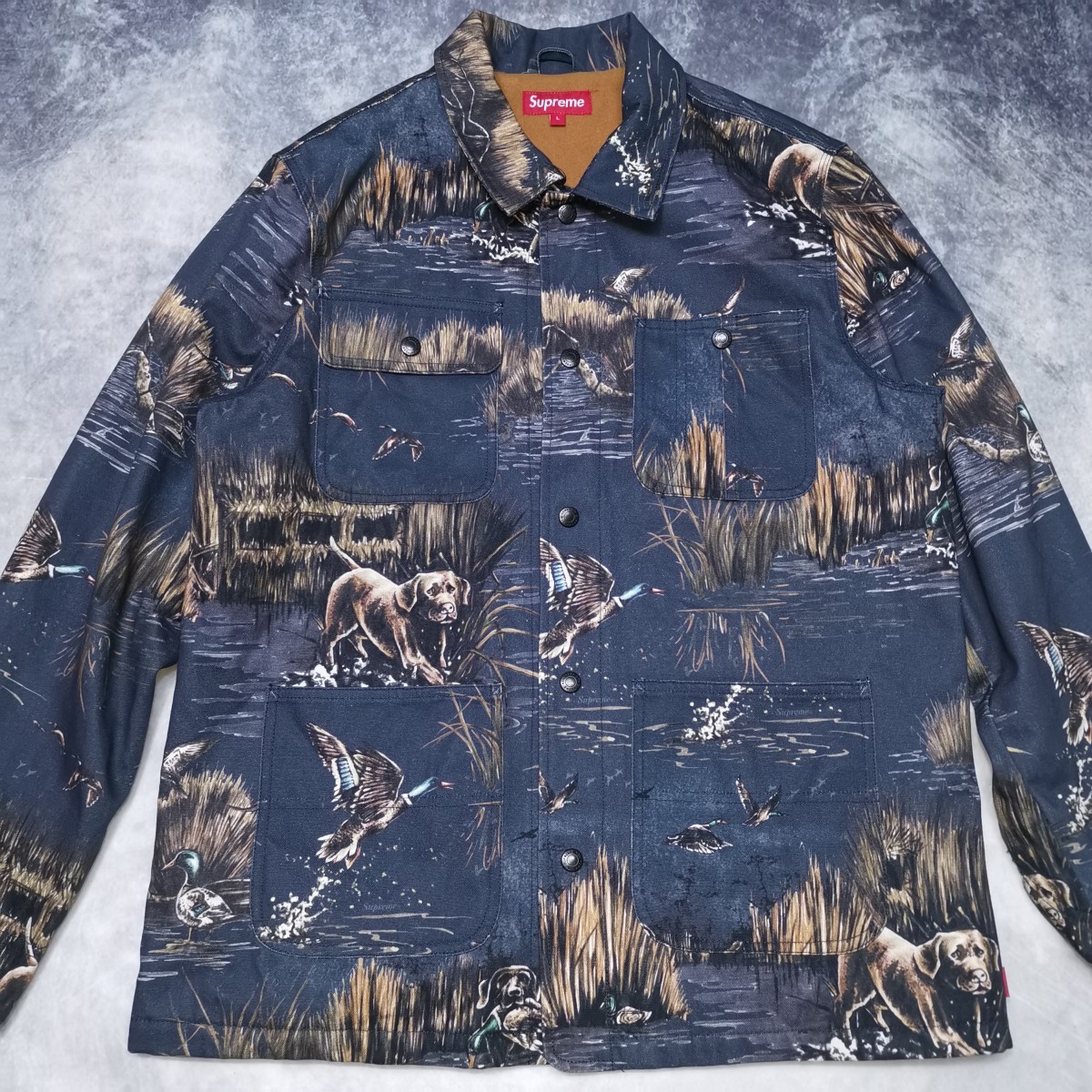 Supreme FW12 Dogs & Ducks Chore Coat | wethaplvg | REVERSIBLE