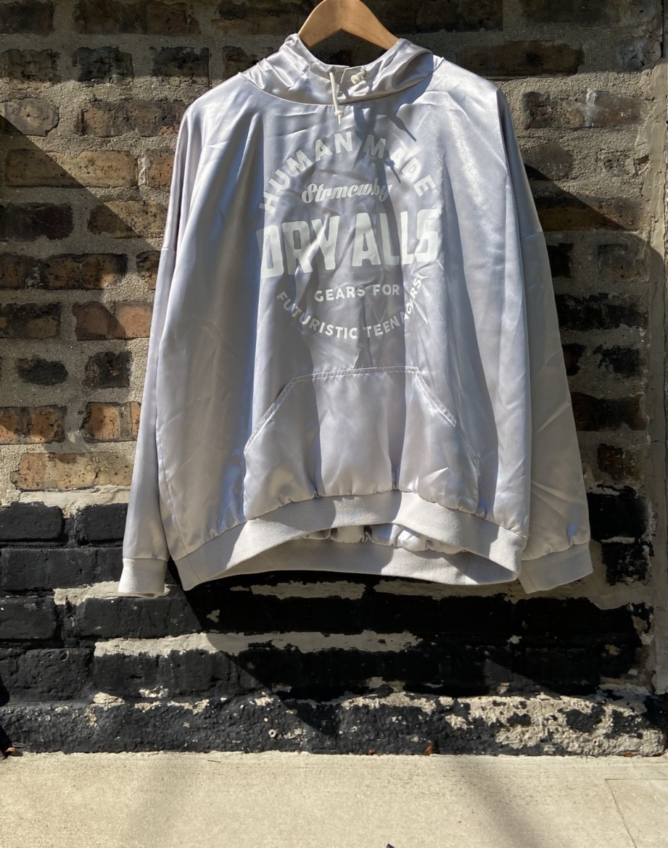 h*n様 HUMAN MADE SATIN PULLOVER HUMAN MADE SATIN PULLOVER