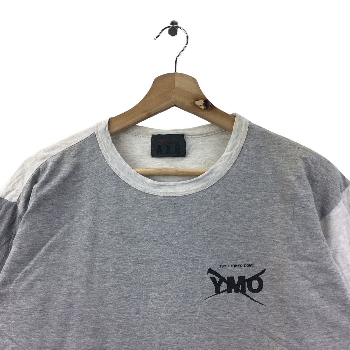 Yohji Yamamoto Vtg 1993 YOHJI YAMAMOTO Signature Tokyo Dome Tee 