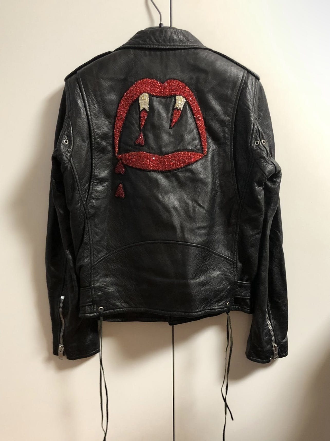 SAINT LAURENT SLP L07 Blood Luster Jacket 46 | ubvintage | REVERSIBLE