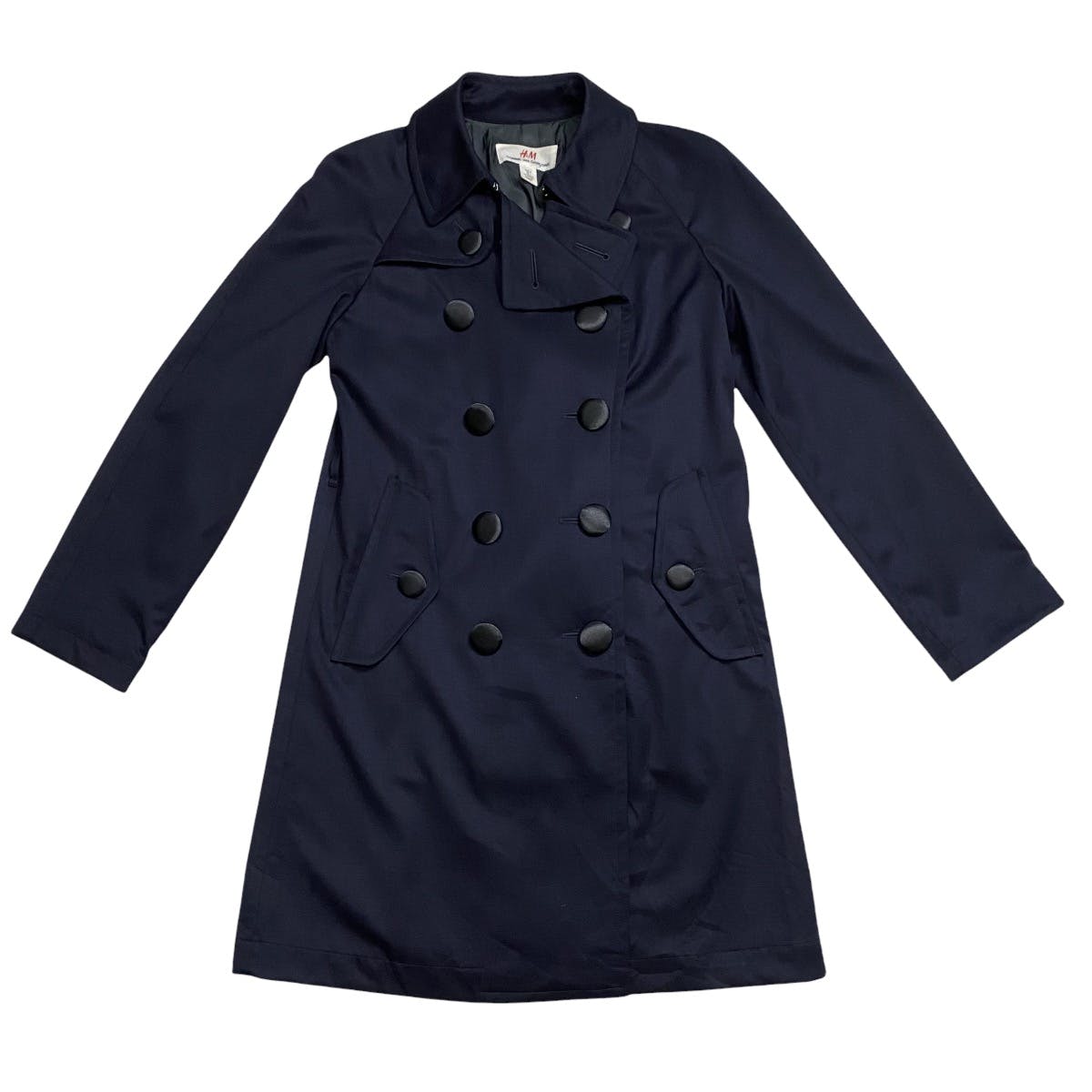 Comme Des Garcons CDG X H M trenchcoat double breasted long jacket stafftold REVERSIBLE