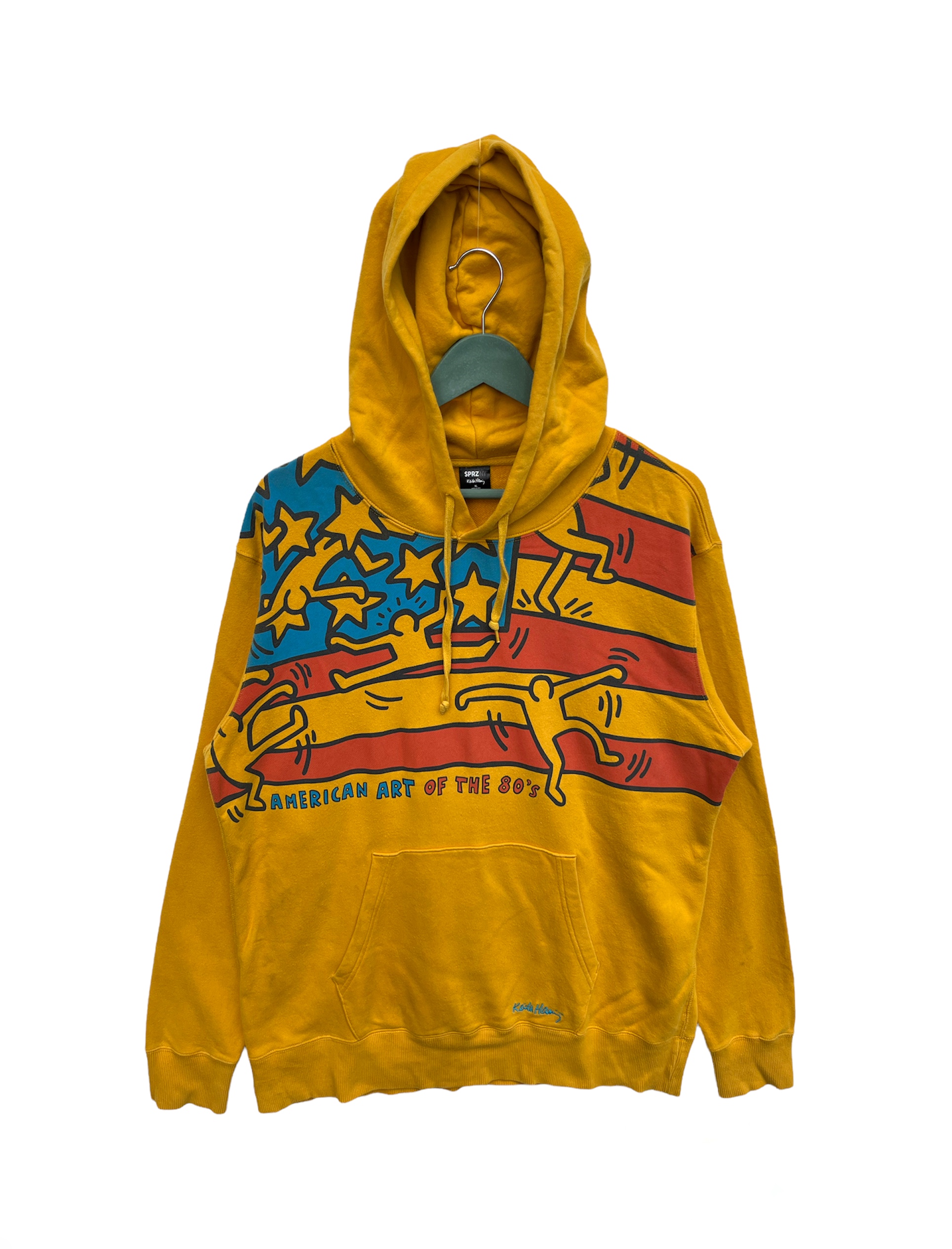 Other Designers Uniqlo Vintage Uniqlo Keith Haring Art Of The 80s Hoodie ninehundredninetyone REVERSIBLE