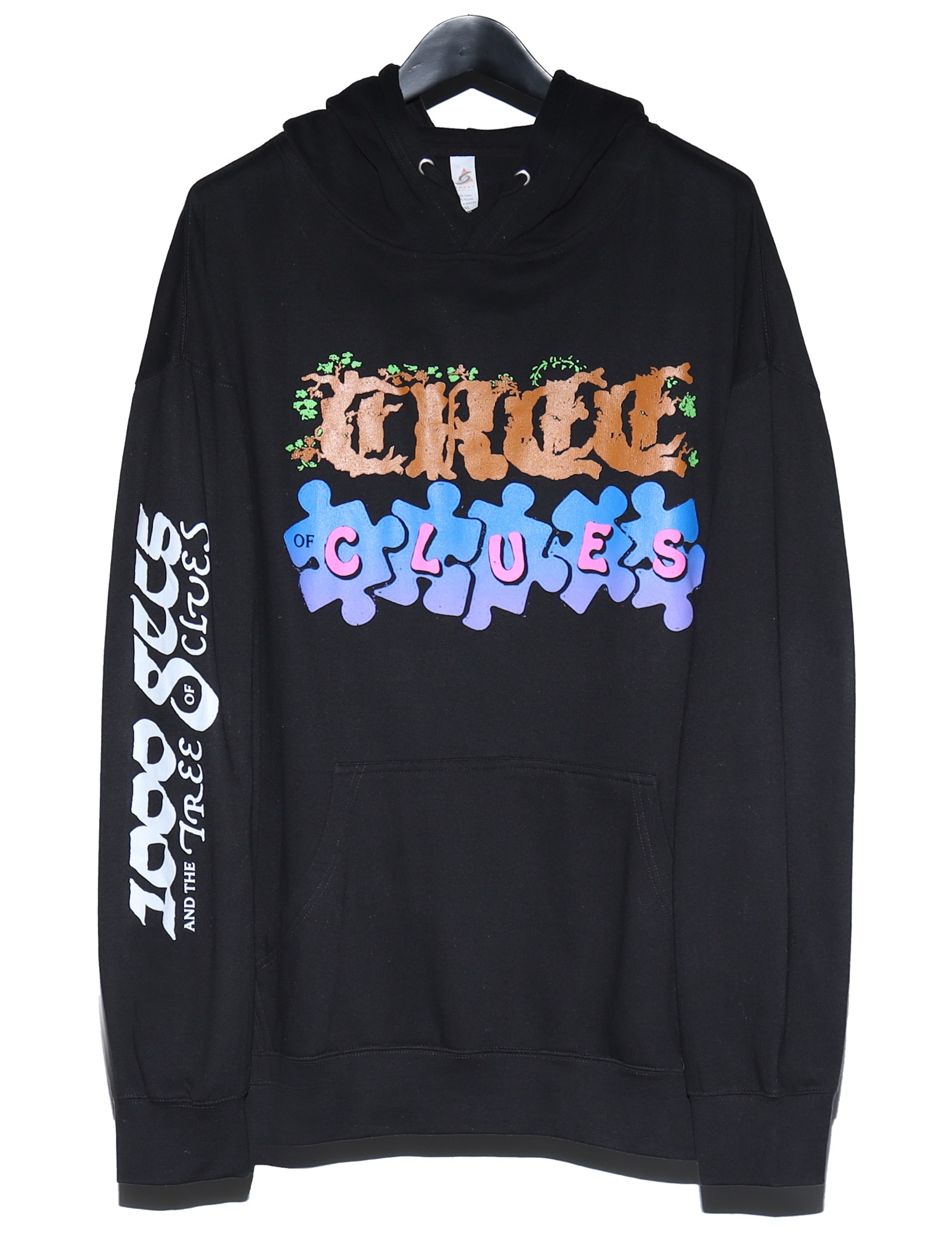 Other Designers 100 Gecs Tree of Clues Hoodie digitaltrenches REVERSIBLE