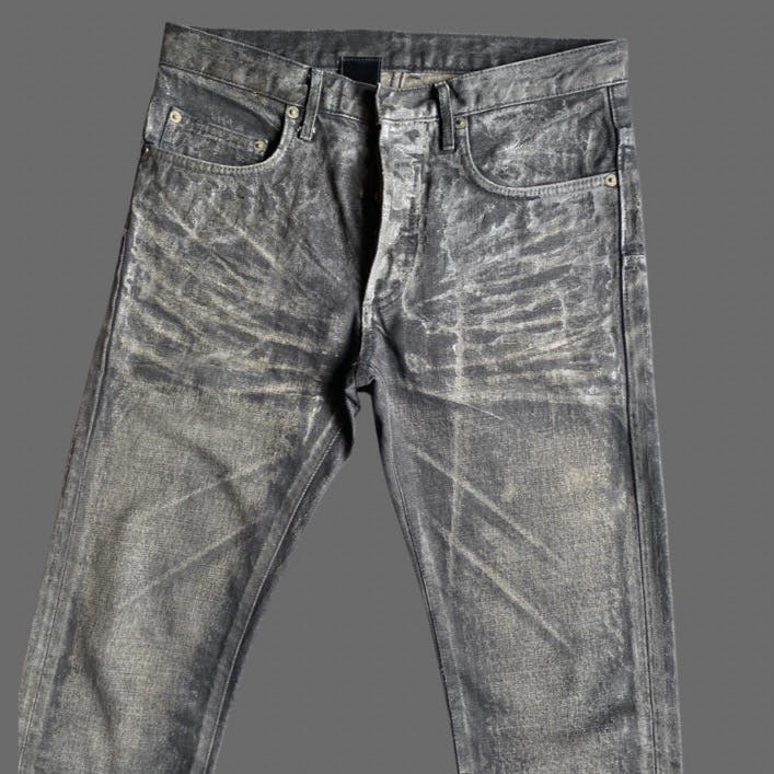 Dior Homme AW05 爪痕 ウォッシュ デニム ジーンズ W26 Dior homme
