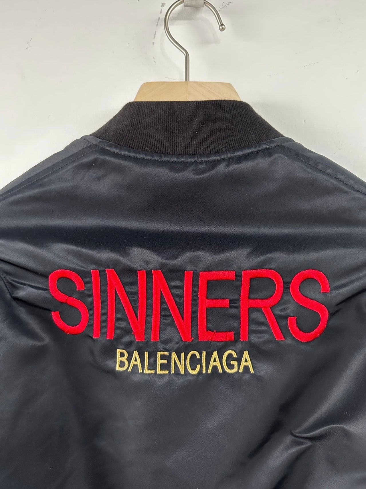 BALENCIAGA Balenciaga “sinners” capsule bomber ubvintage