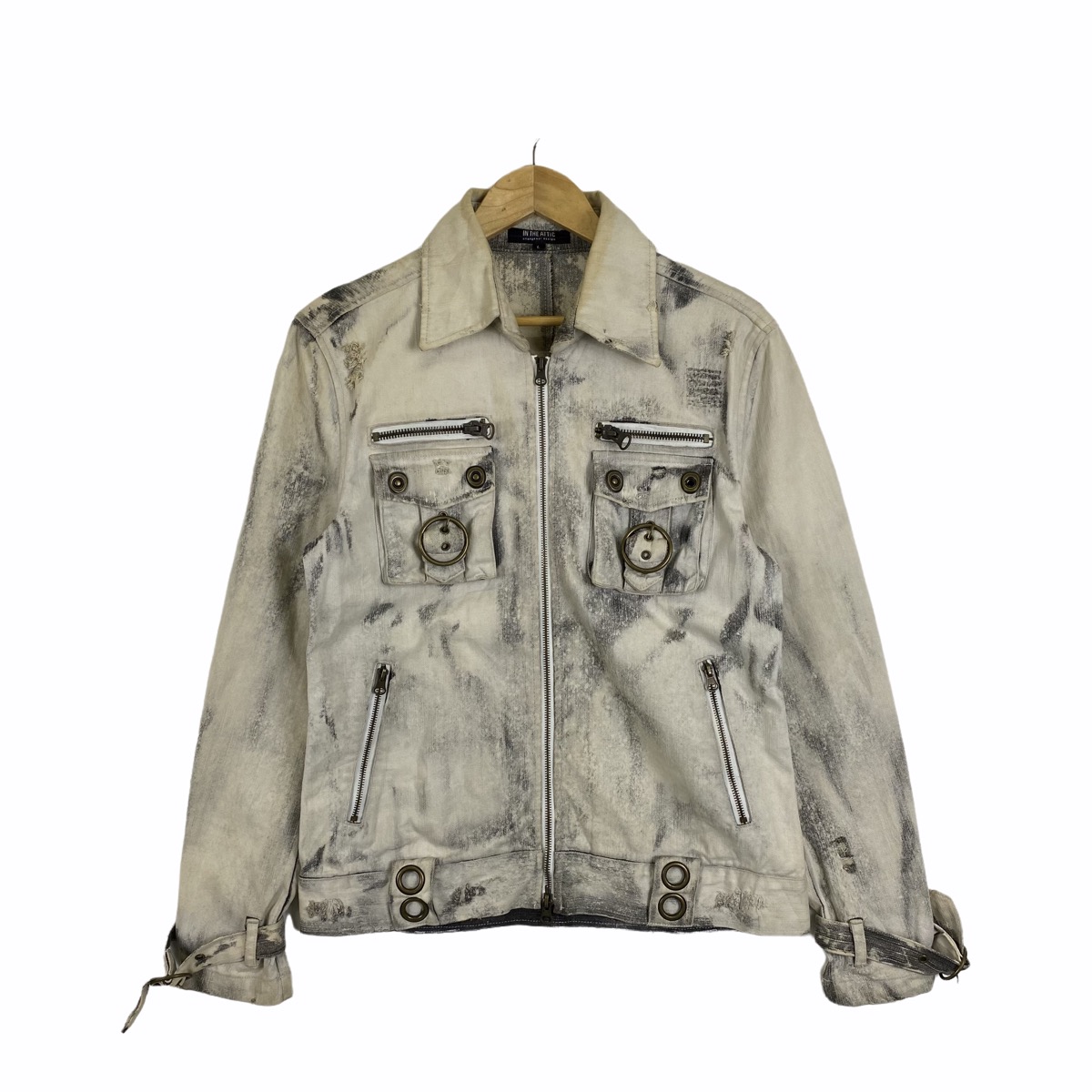 vintage in the attic design denim jacket