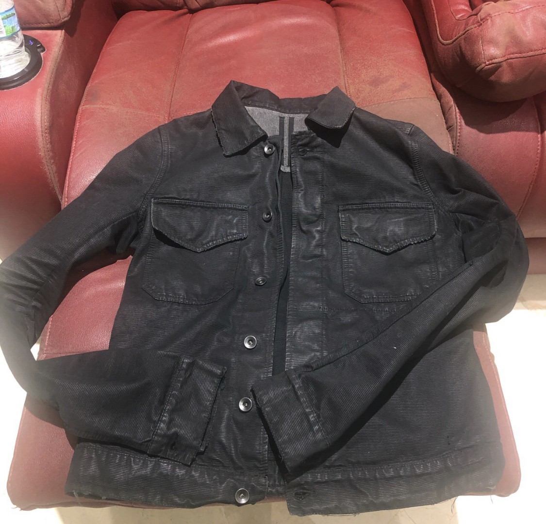 Rick Owens DRKSHDW Waxed Trucker Jacket | mike.toxic.5633 Rick Owens DRKSHDW Waxed Trucker Jacket | mike.toxic.5633