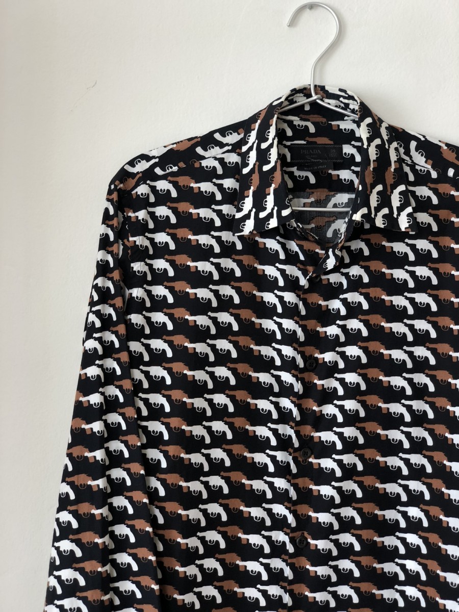 Prada gun shirt hotsell