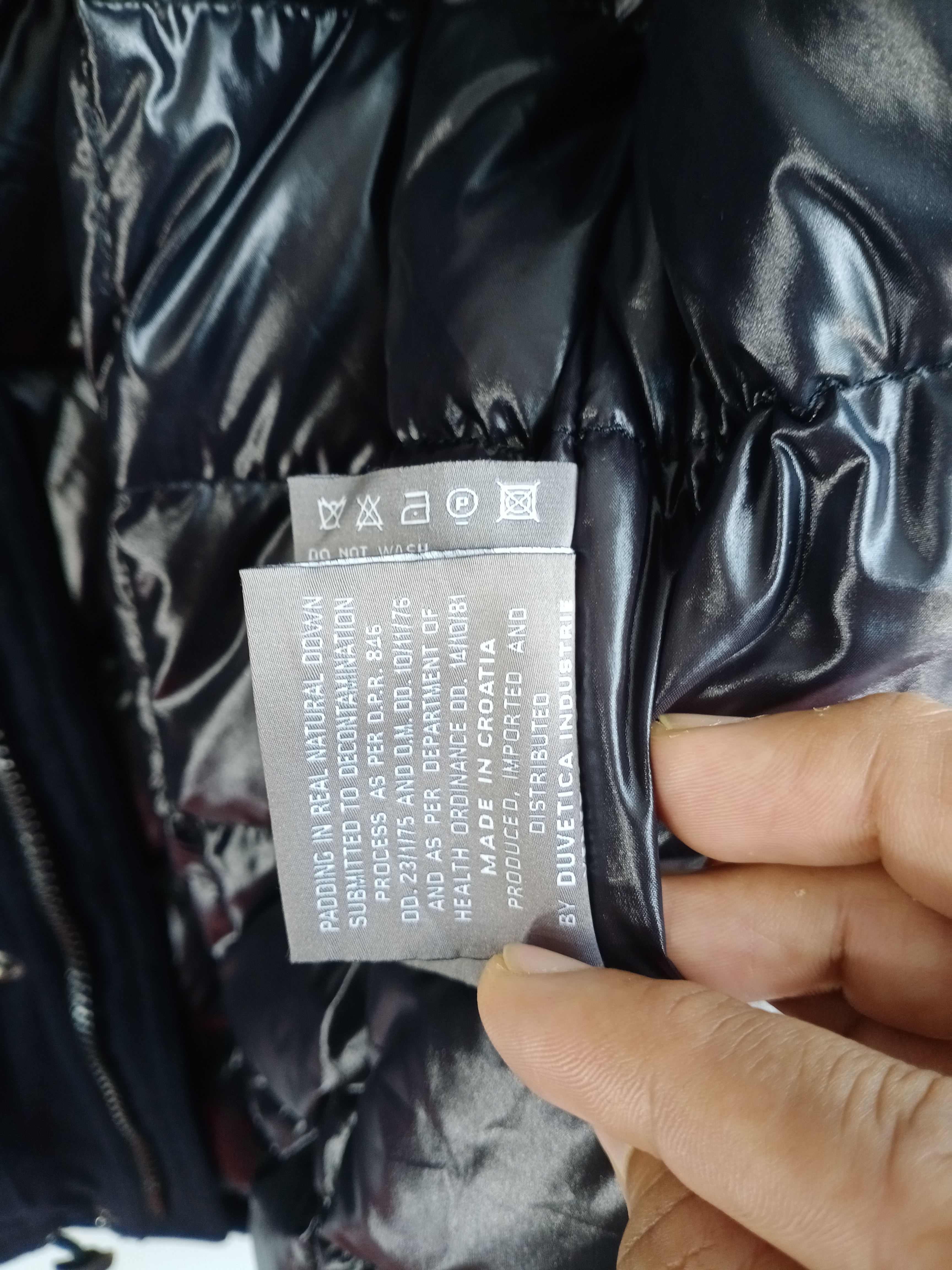 DUVETICA ?RARE?Duvetica Lanificio F.LLI Cerruti Wool Down Jacket 