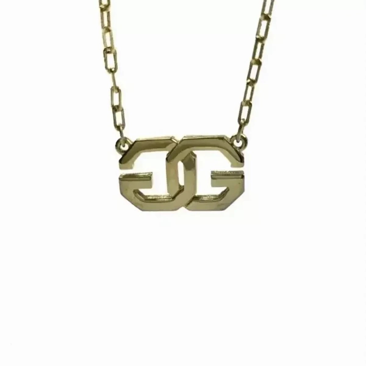 Givenchy Vintage GG Gold Necklace | eclat | REVERSIBLE