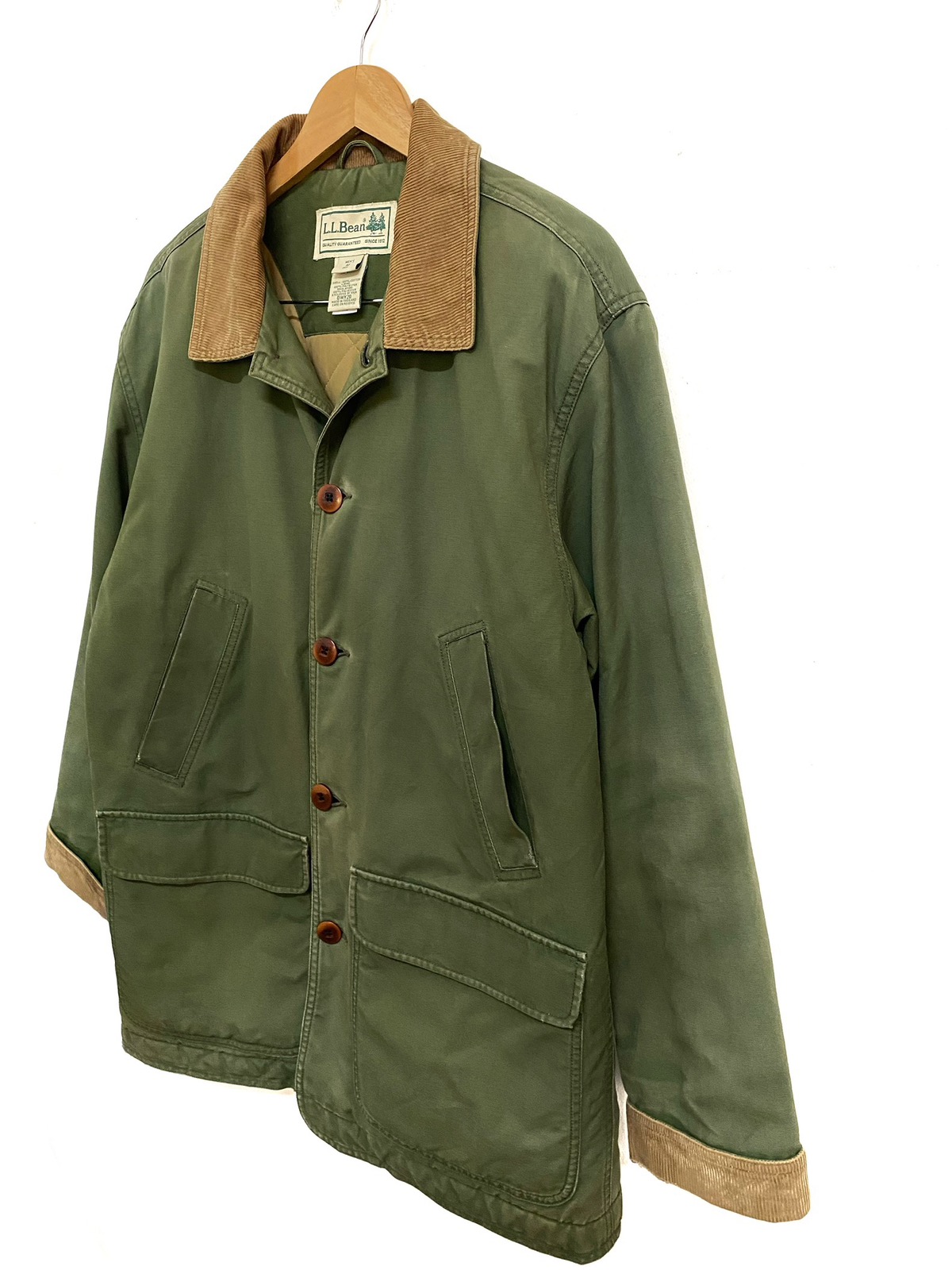 Other Designers Vintage - Vtg L.L Bean Workers Coat Corduroy