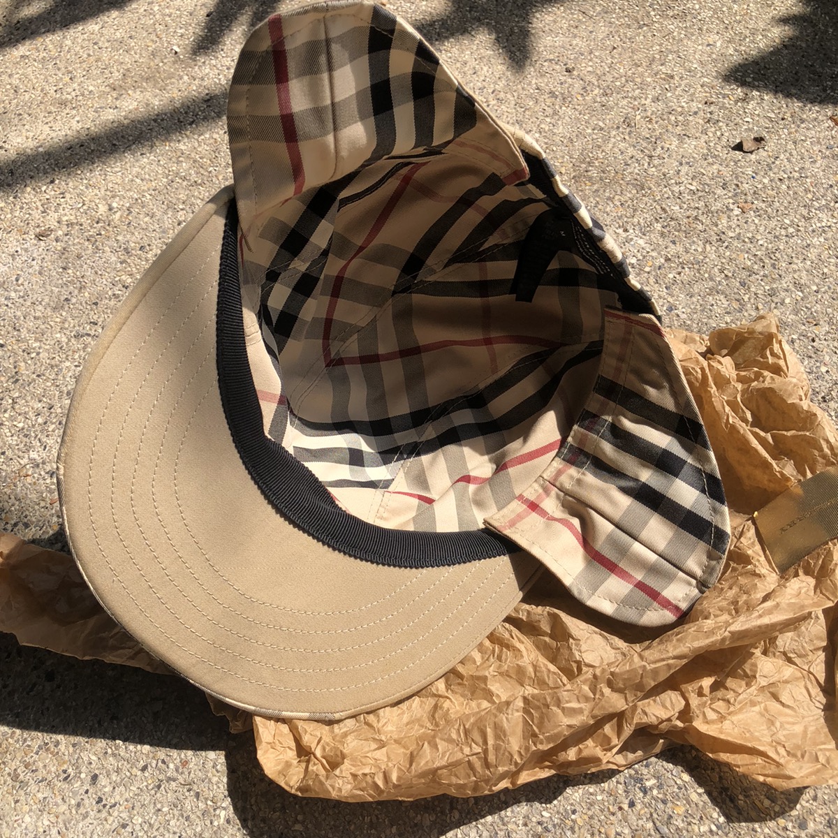 Gosha Rubchinskiy Burberry Gosharubchinskiy Cap | laboratoryrat.store |  REVERSIBLE