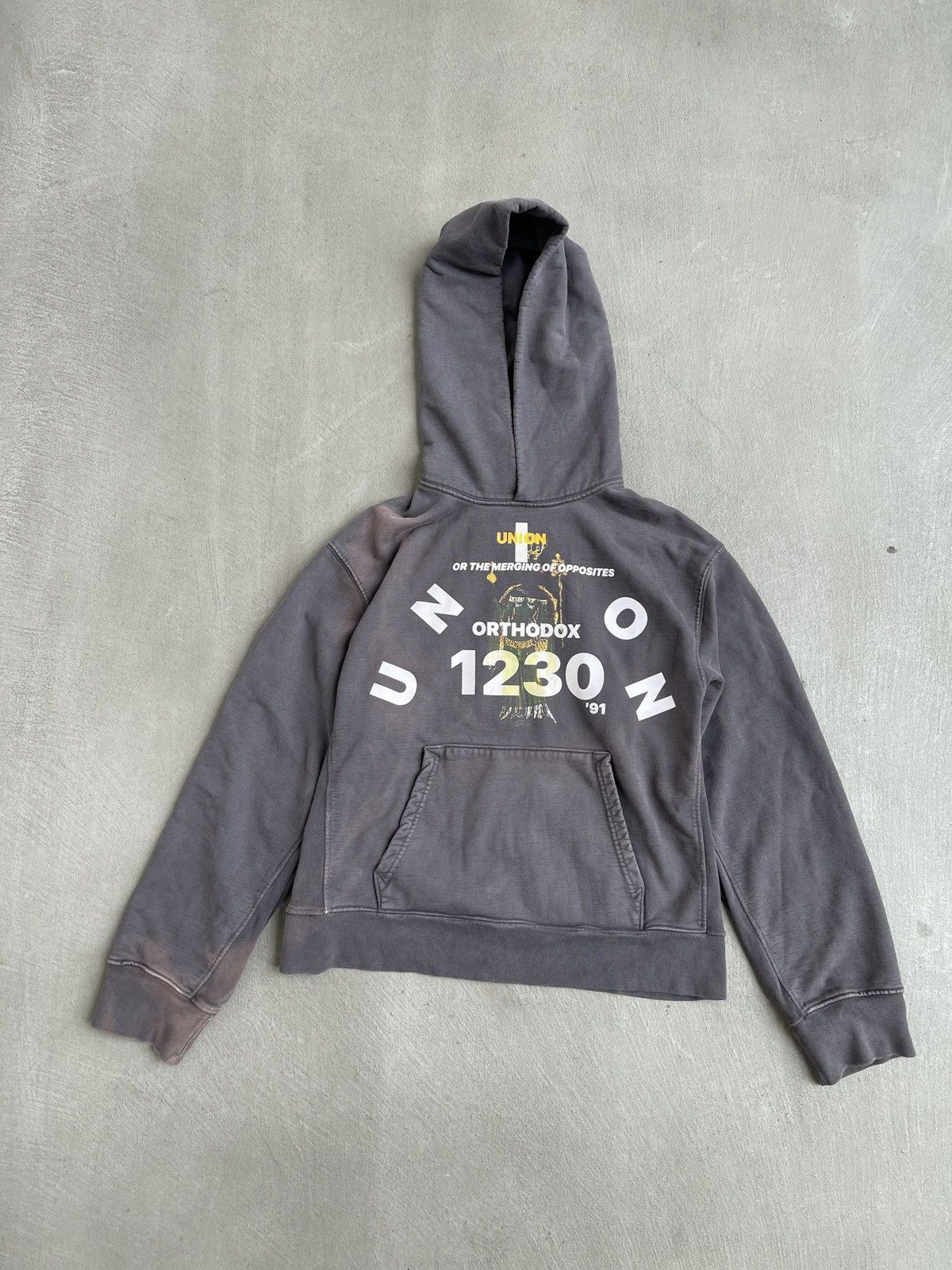 Other Designers Archival Clothing - Super Rare RRR 123 x Union 30th  Anniversary Hoodie | anyrare | REVERSIBLE