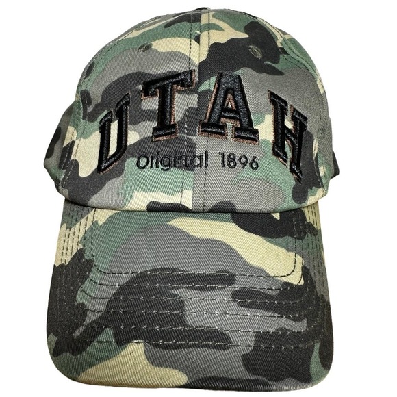 Robin Ruth Utah Hat cheapest Baseball Cap Cotton Adjustable Velcro Camo One Size