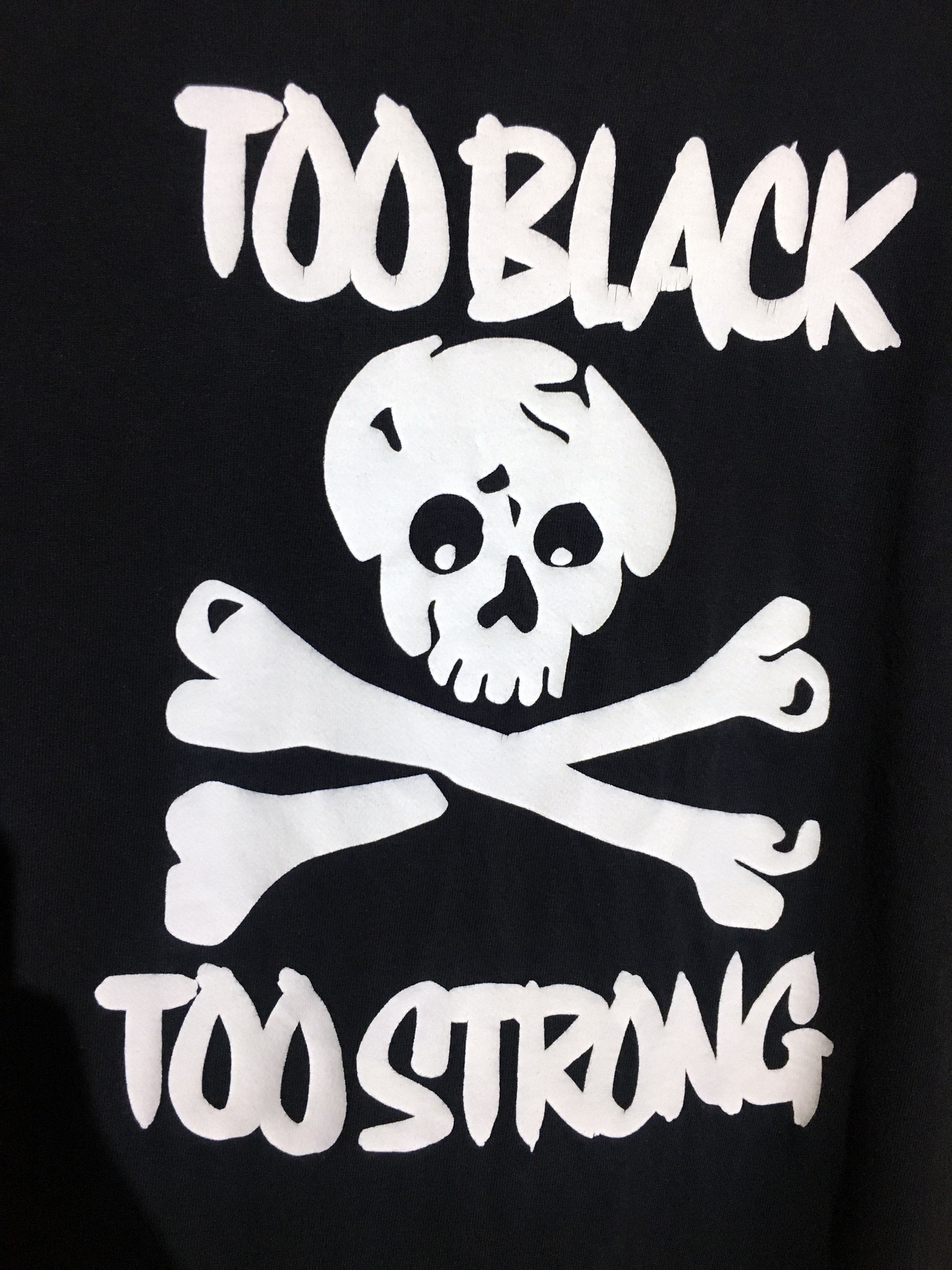 Supreme Too Black Too Strong Tee | dennislimbo | REVERSIBLE