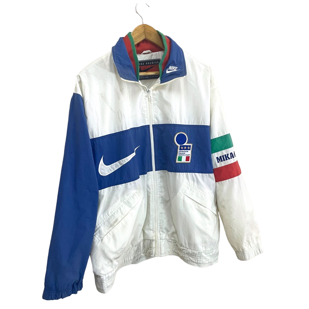 Nike 💥 Vintage 90s World Cup Italy Nike Track Jacket