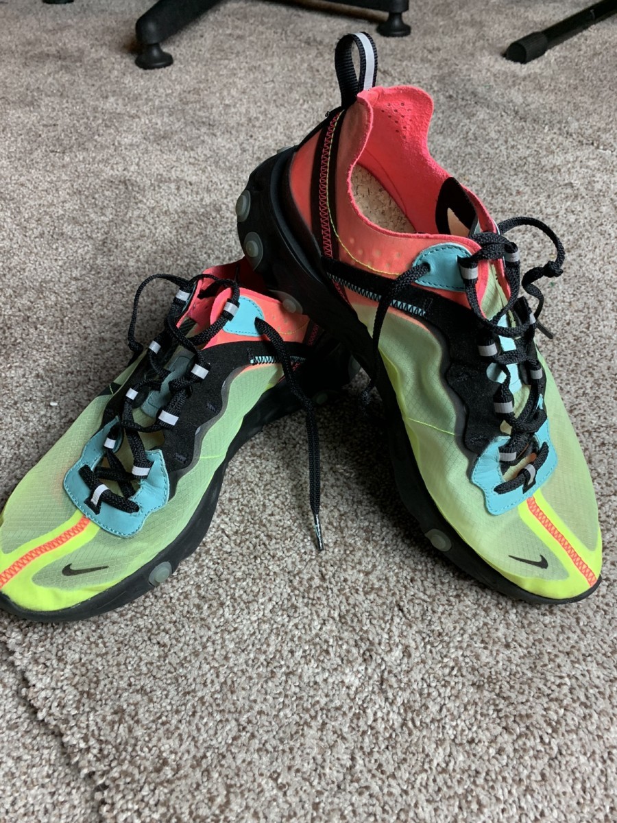 Nike React Element 87 Hyper Fusion 2019 vs.resell REVERSIBLE