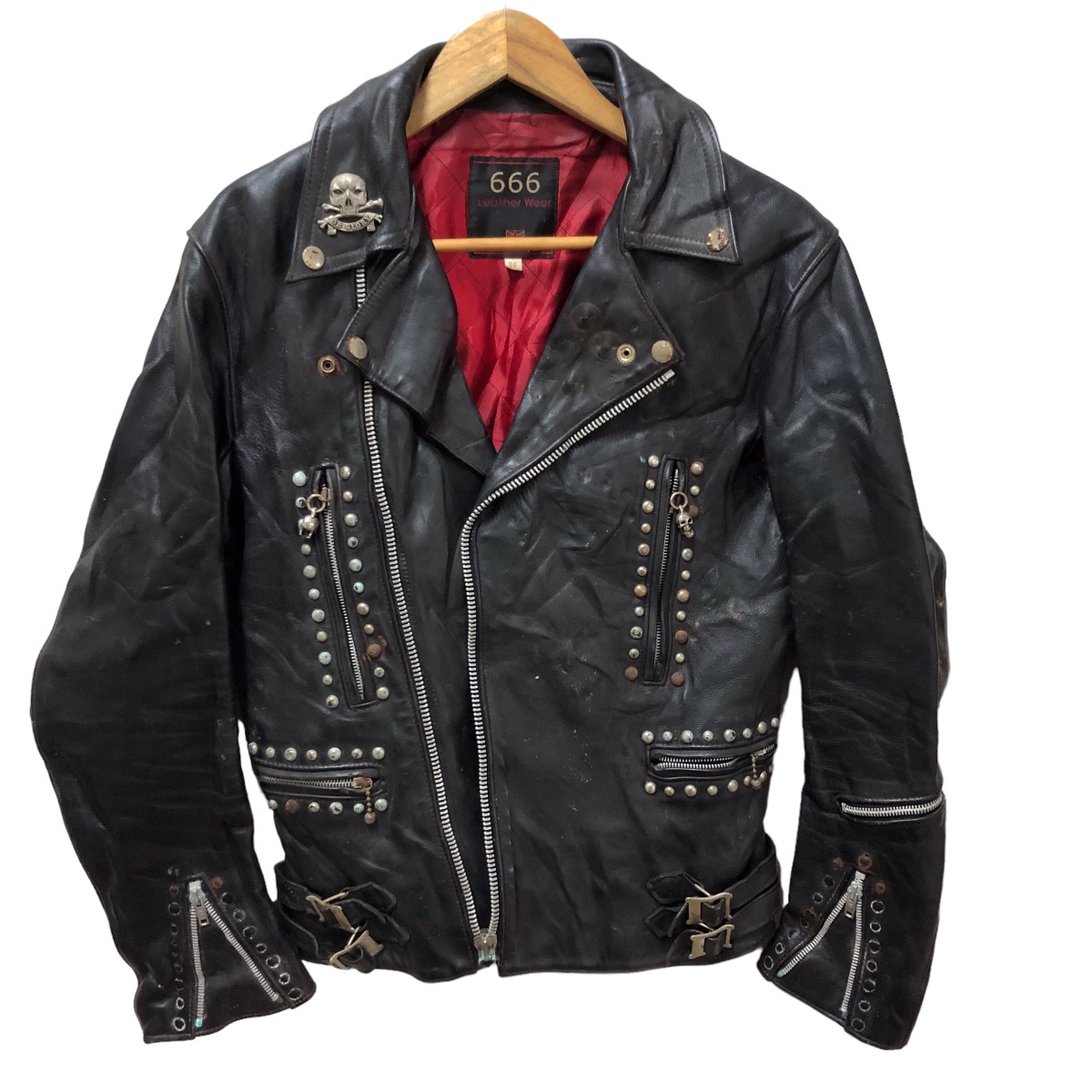 Other Designers Seditionaries - Vintage 666 double collar punker
