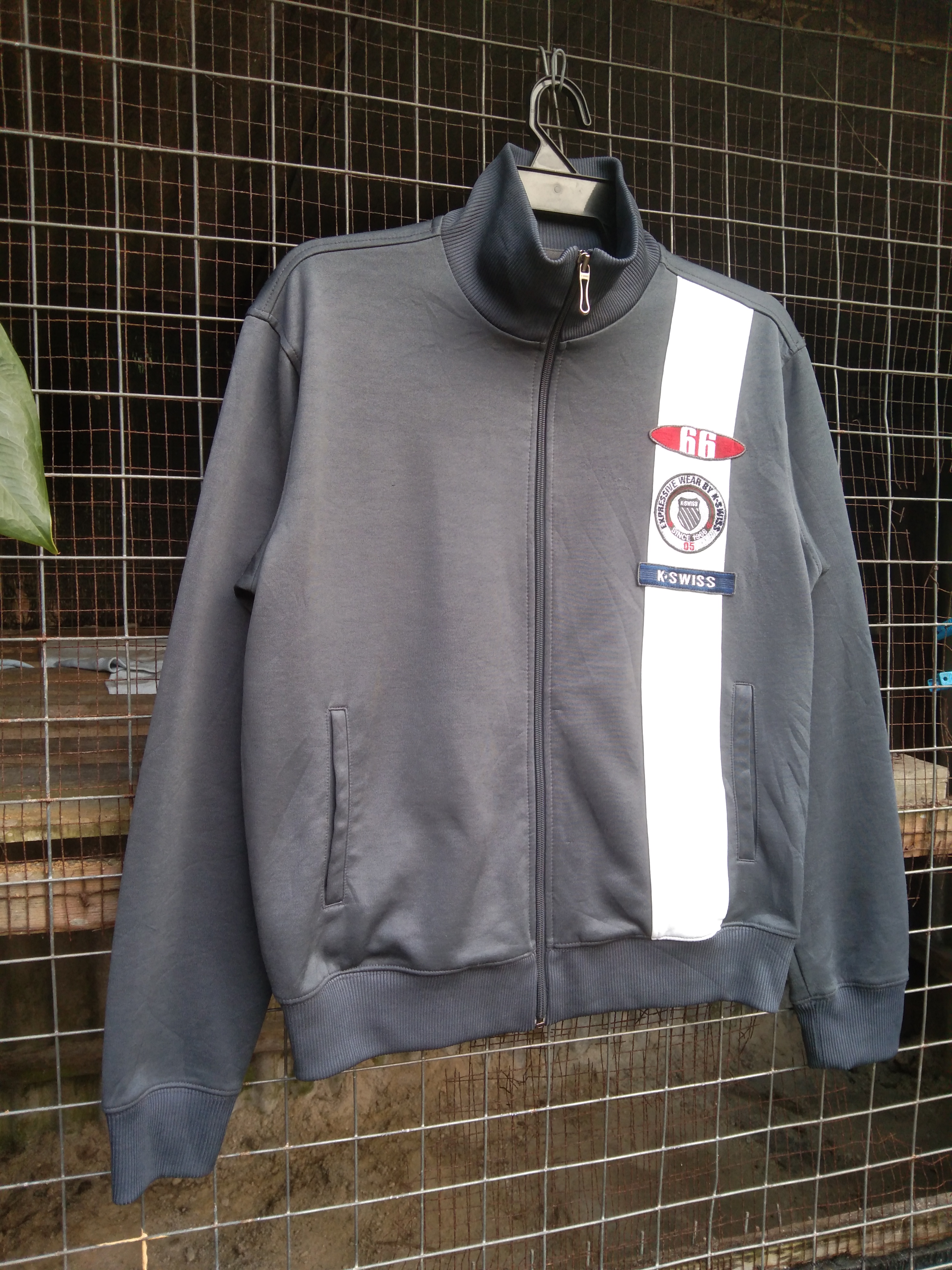 Other Designers Vintage K SWISS MEN S SWEATER designercloset REVERSIBLE