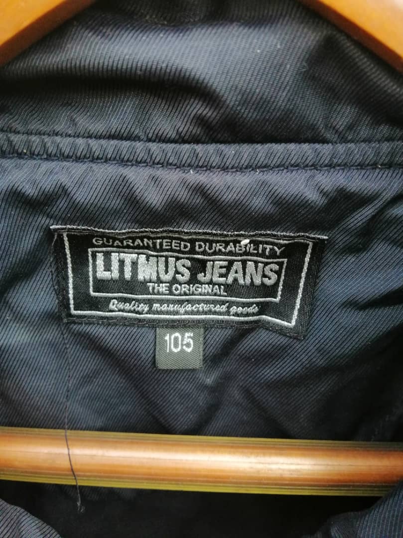 Other Designers Designer Litmus Jeans Four Pocketed Light Jacket arthriftology REVERSIBLE