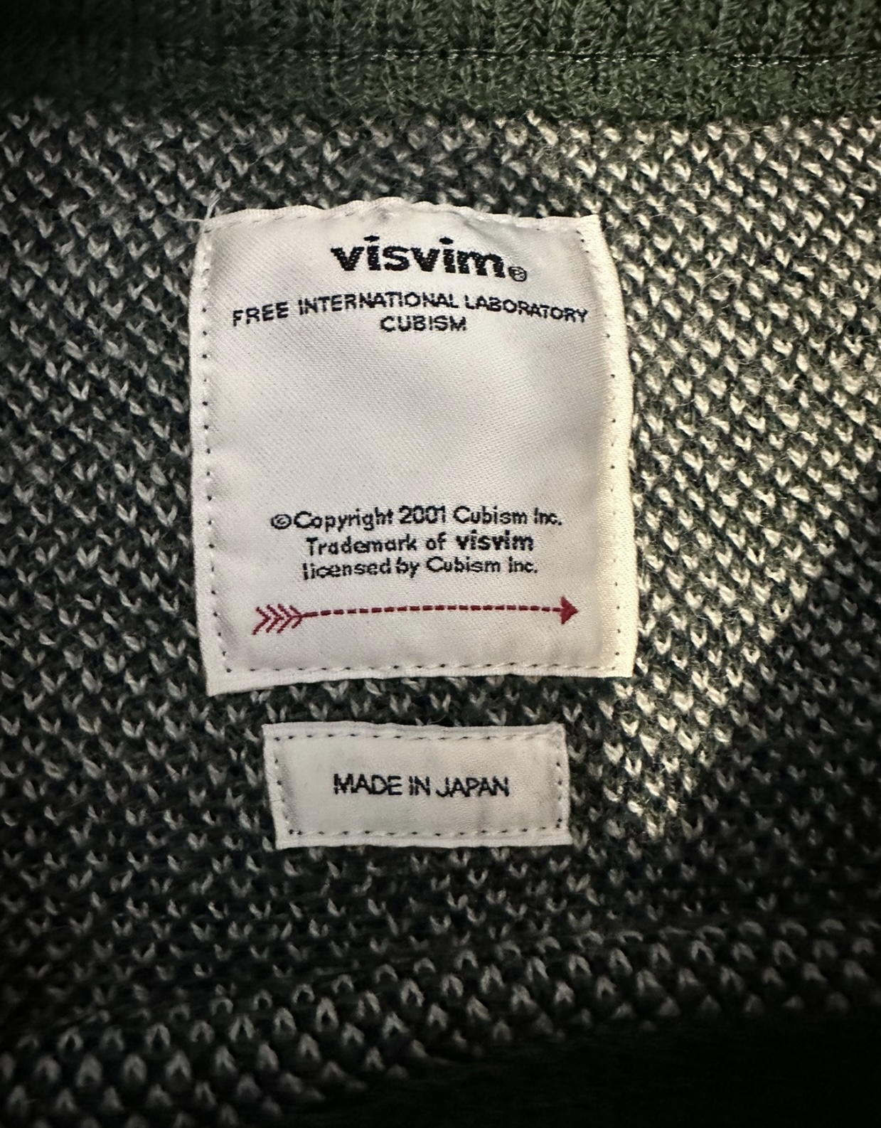 【極美品】visvim VNTG NATIVE JACQUARD KNIT visvim VISVIM 18AW VINTAGE JACQUARD KNIT | ubvintage