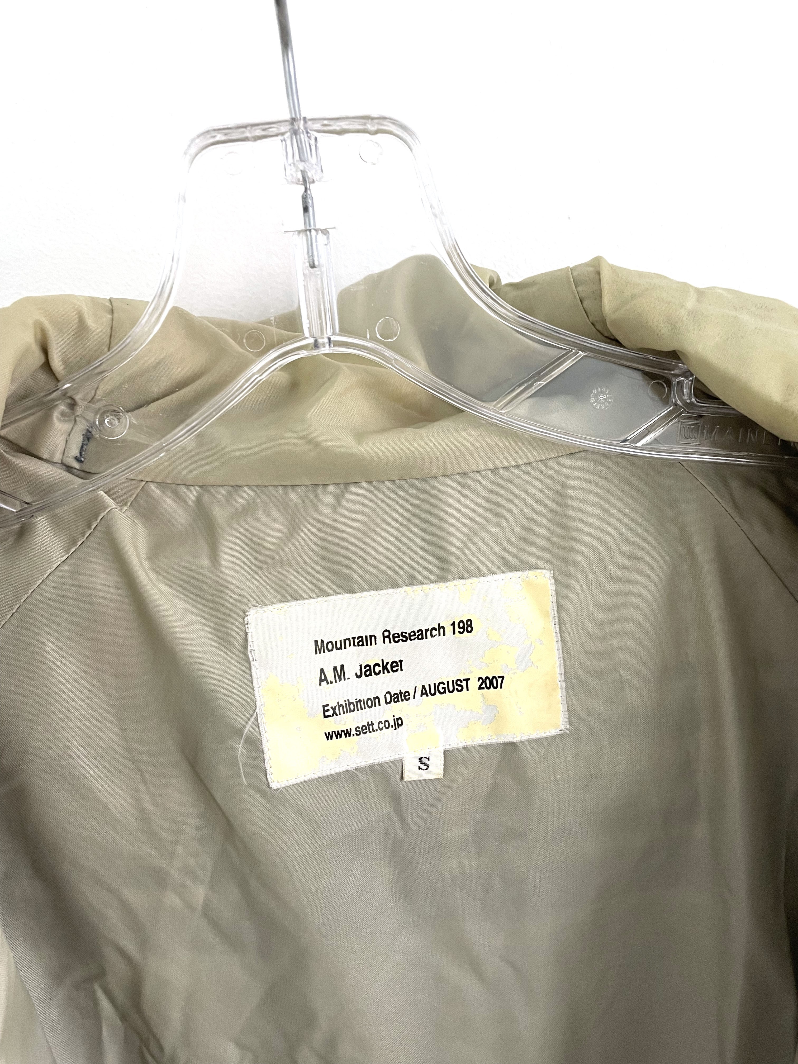 MOUNTAIN RESEARCH A.M. jacket PARKA マウンテンリサーチ マウンテン 