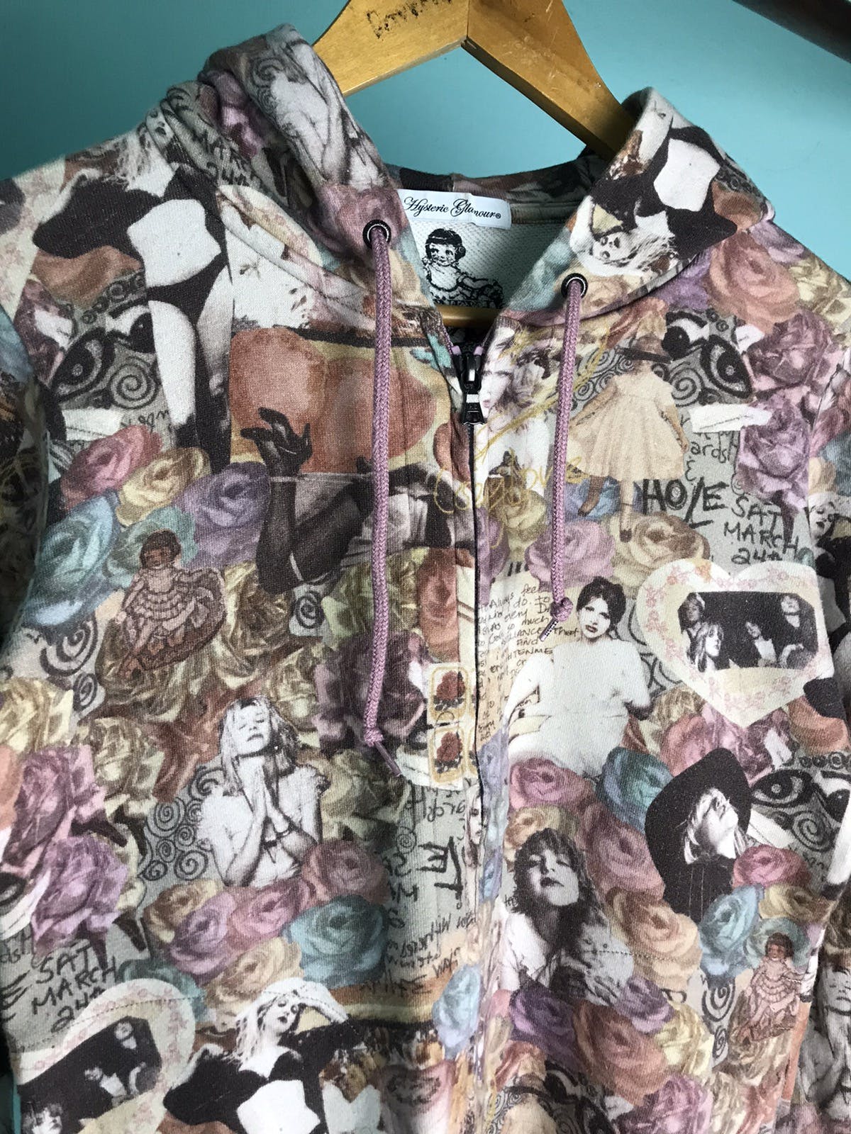 Hysteric Glamour パーカー Courtney Love Courtney love hysteric - Gem