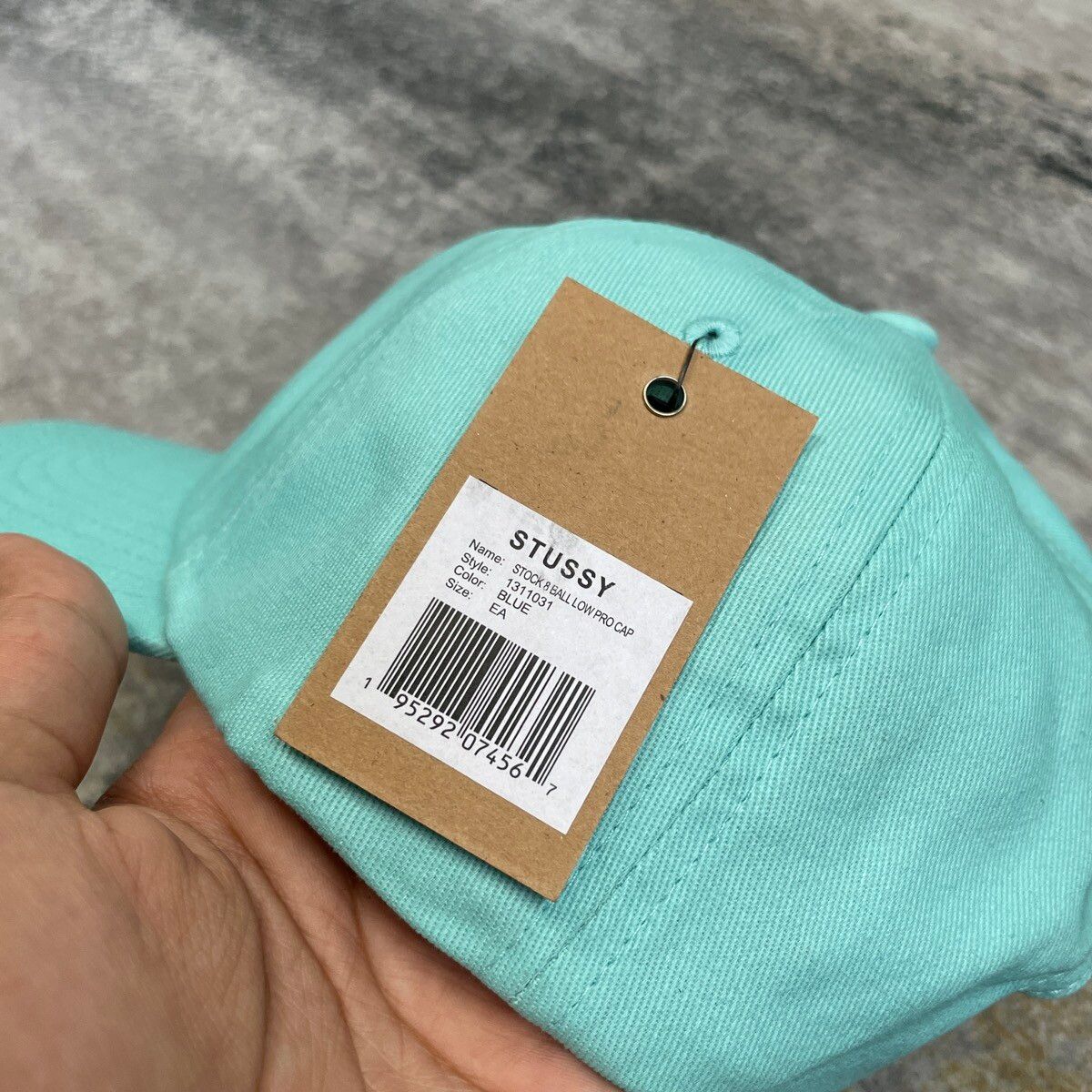 Stüssy 8-Ball Stussy Low Pro Cap // Blue | hlnstuff | REVERSIBLE