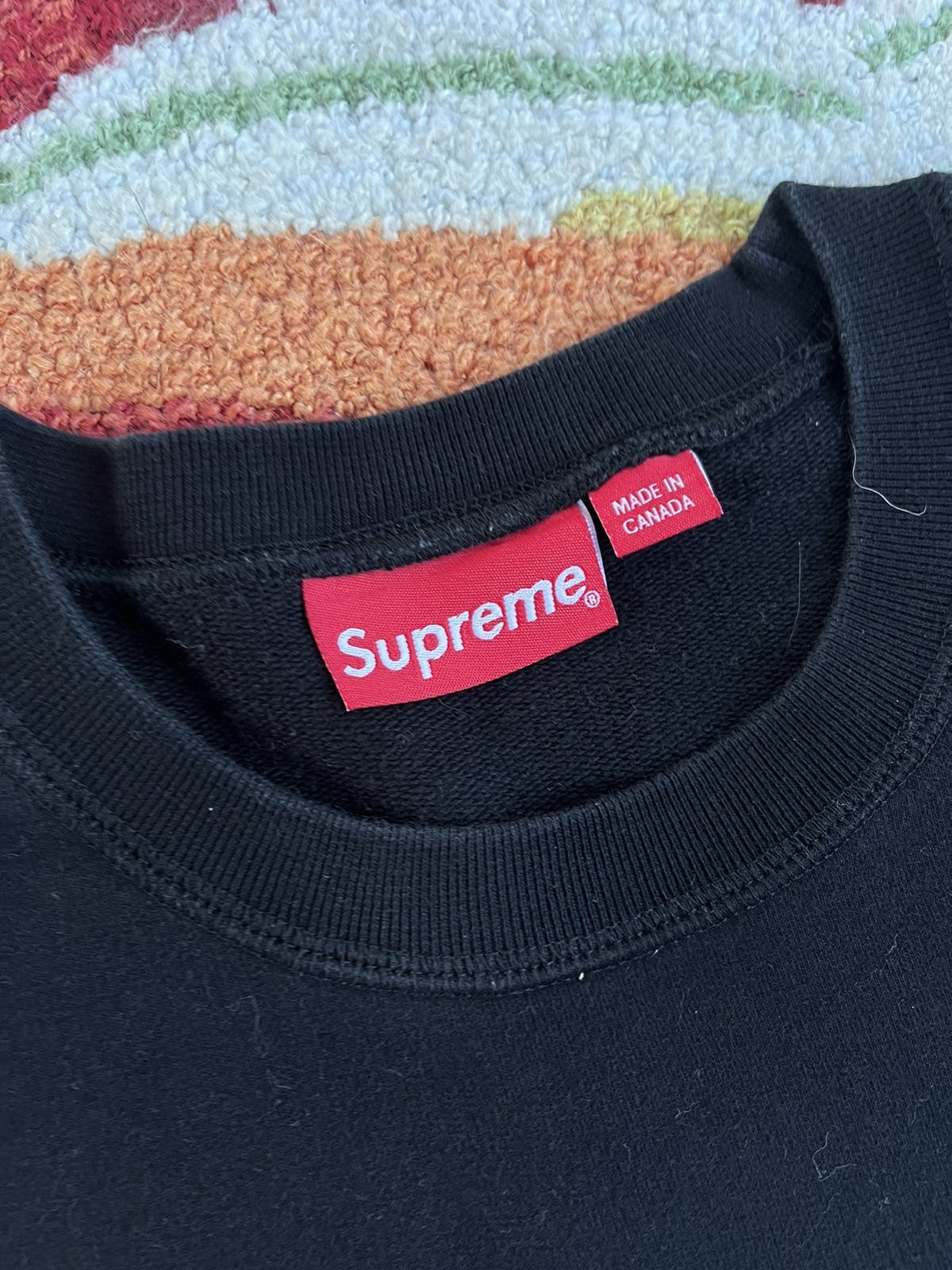 Supreme Supreme Marathon Crewneck SS14 Black | kchype