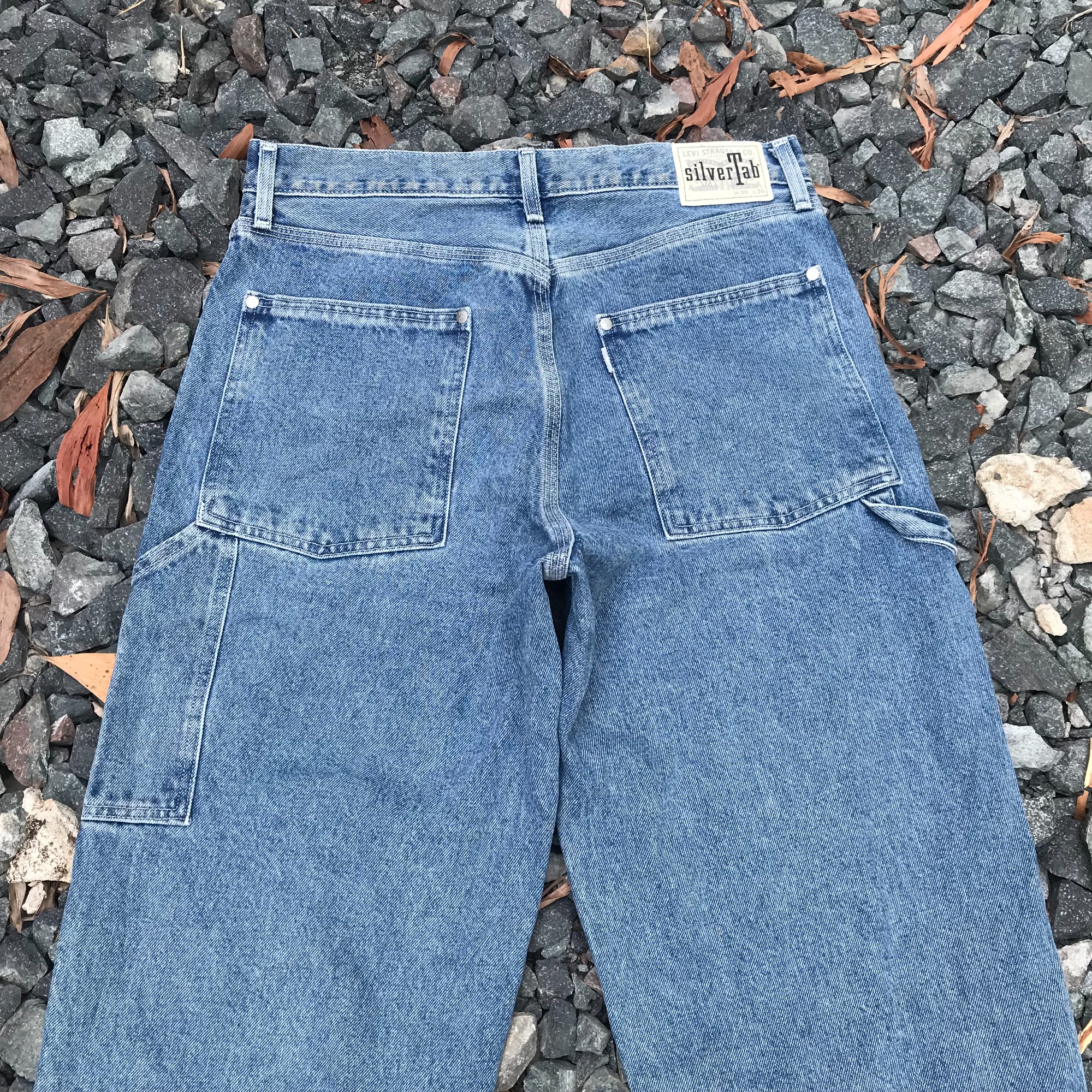 Levi's Vintage Levis Silvertab baggy carpenter jean W34x28.5