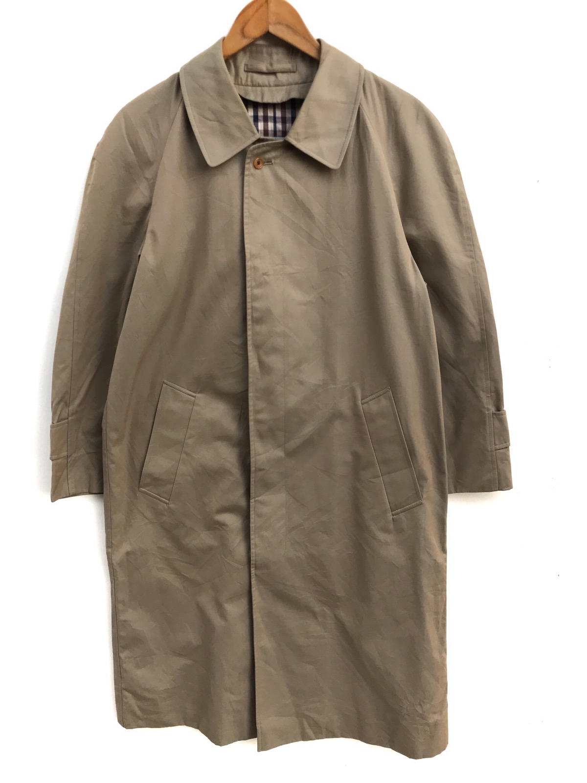 Other Designers Aquascutum Vintage AQUASCUTUM Made In England Trech Coat Jacket almighty god servant REVERSIBLE