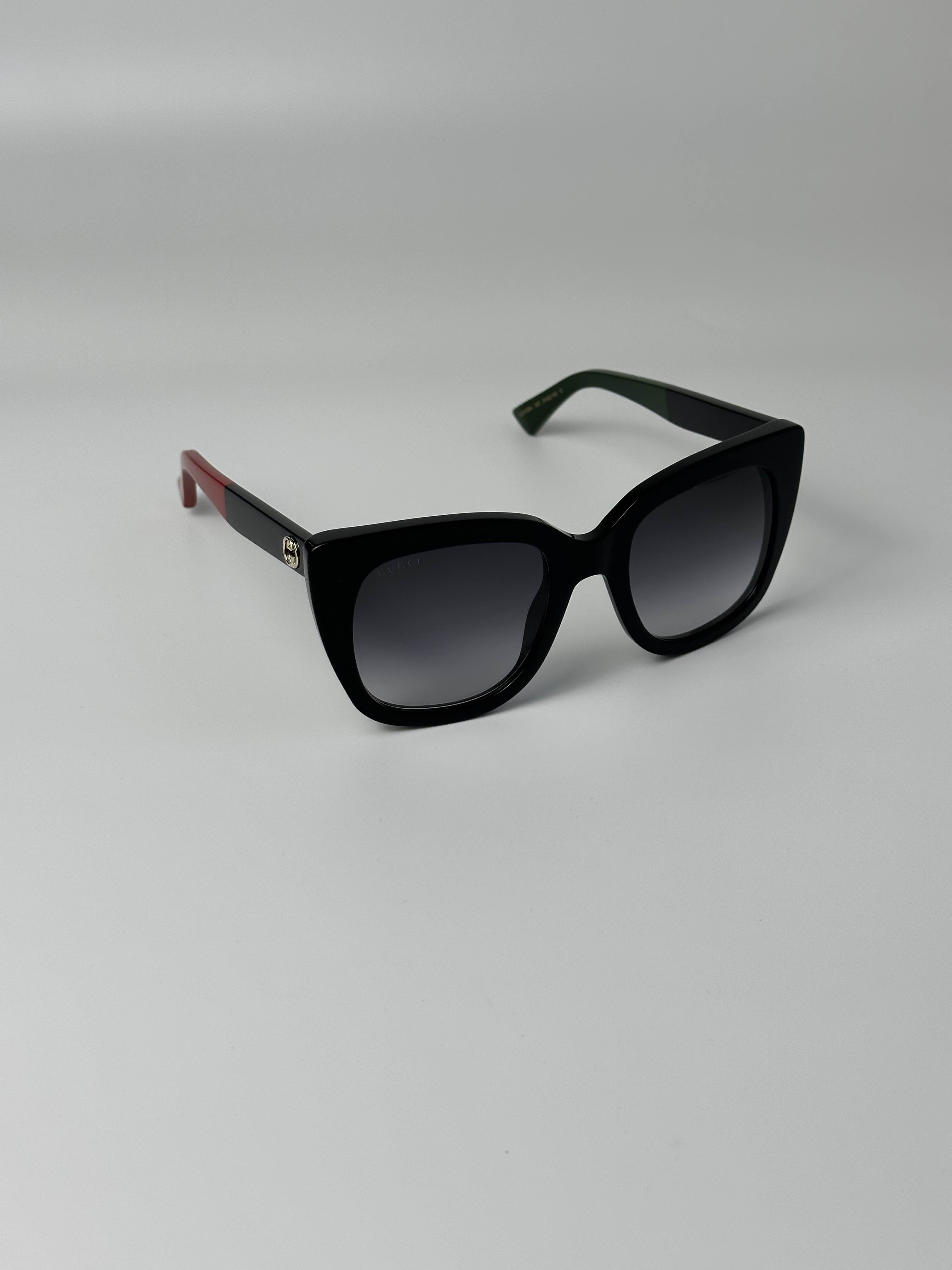 GUCCI BRAND NEW GUCCI GG0163SN 003 Black Grey Women 