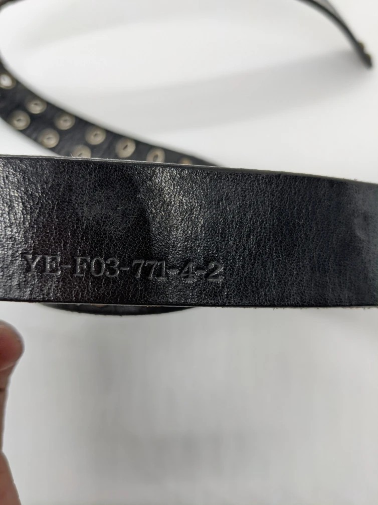 Yohji Yamamoto Vintage Yohji Yamamoto leather belt