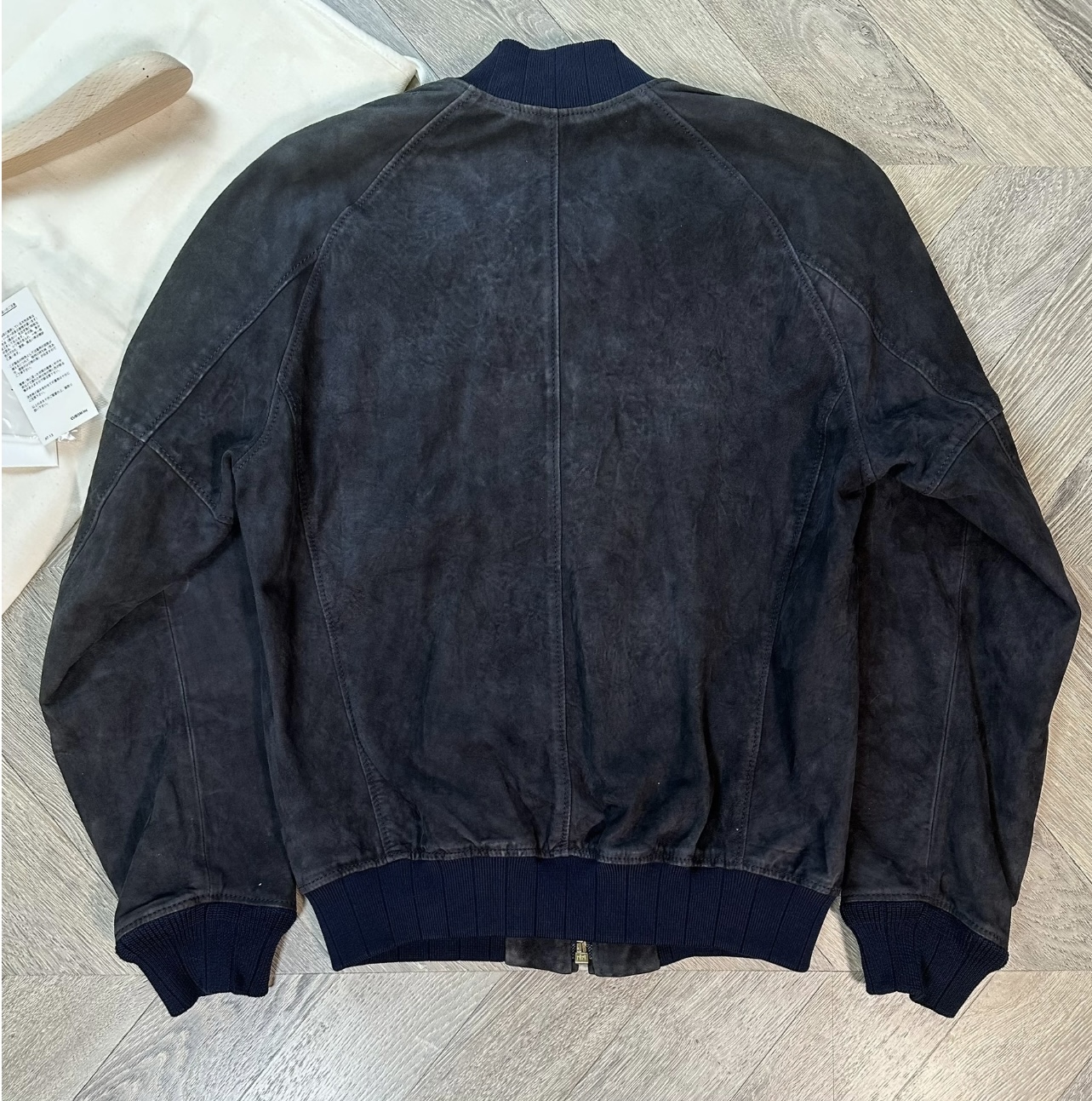 visvim VISVIM 15SS VARSITY JKT PRIME IT Italian Lambskin Natural 