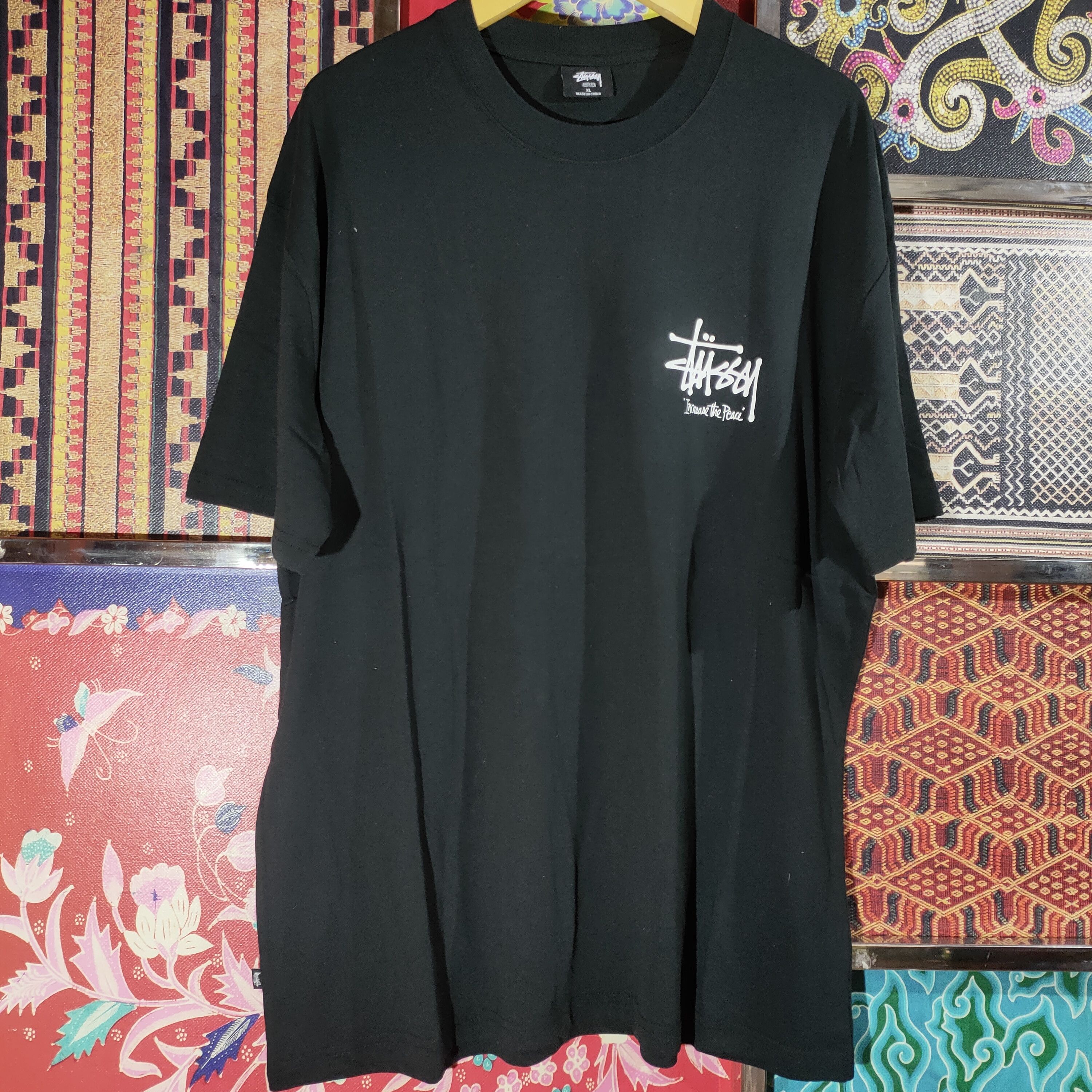 Stüssy Stussy Increase The Peace TEE | ivory22 | REVERSIBLE