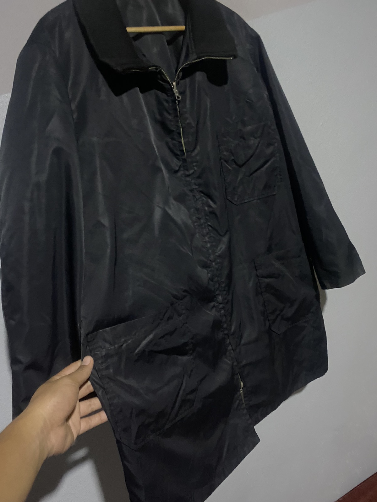 ジャケット・アウター y's for men nylon jacket Yohji Yamamoto Vintage Yohji Yamamoto Jacket Y's for Men Linen Wool Jacket