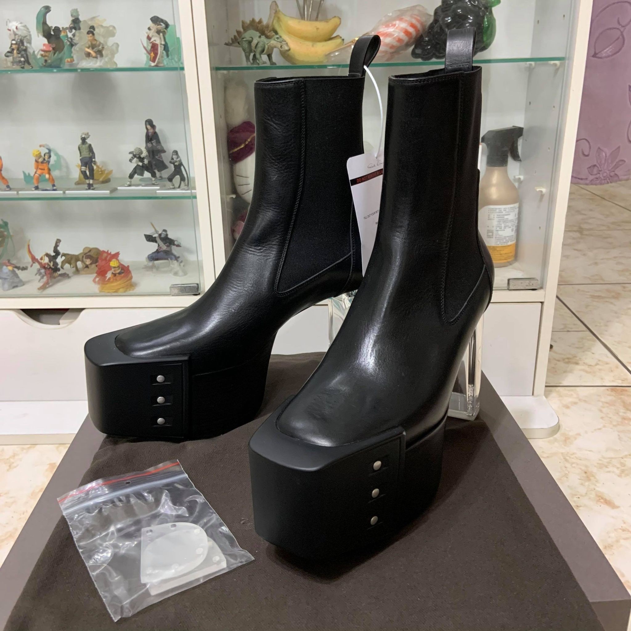 rick owens キスブーツ プラットフォーム グラデーション 44 rick