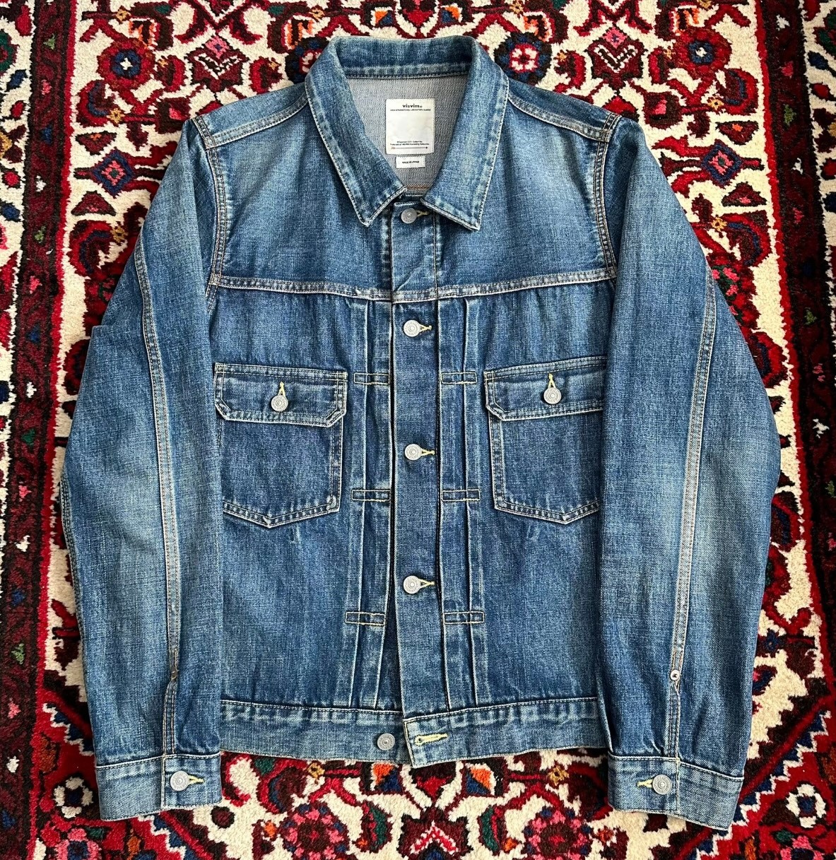 visvim Visvim 19ss d1001 101 denim jacket | ubvintage | REVERSIBLE