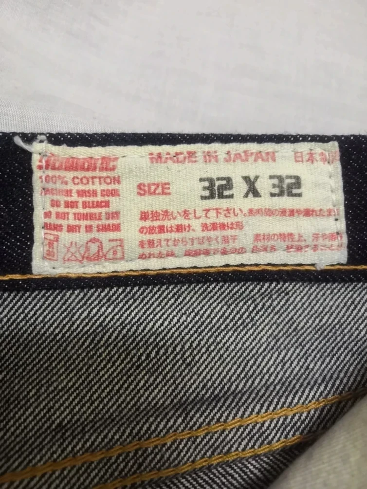 EVISU Yamane Deluxe Hayaoki Selvedge Jeans Evisu Japan