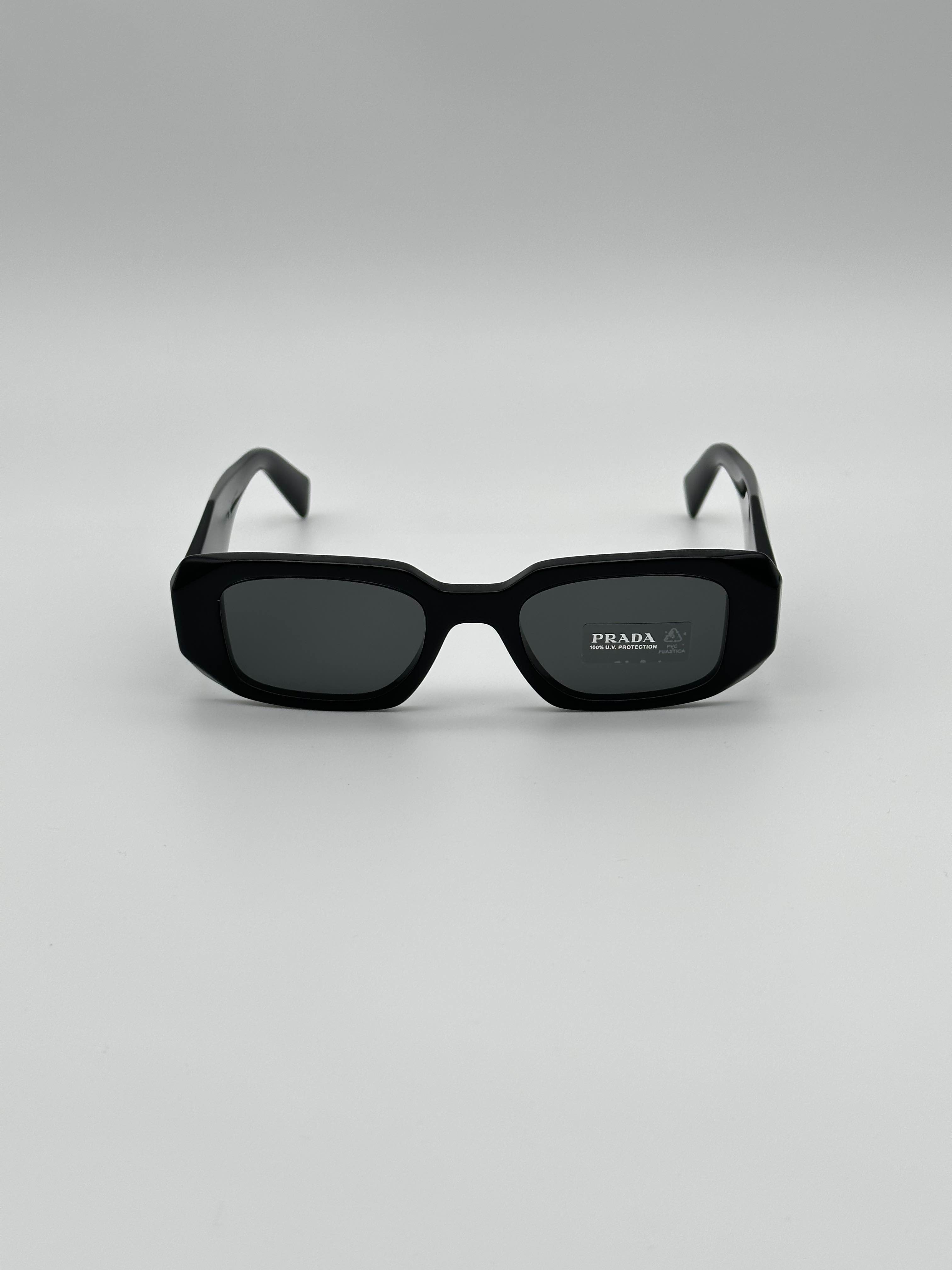Prada BRAND NEW PRADA PR17WS 1AB5S0 Black/Dark Grey 