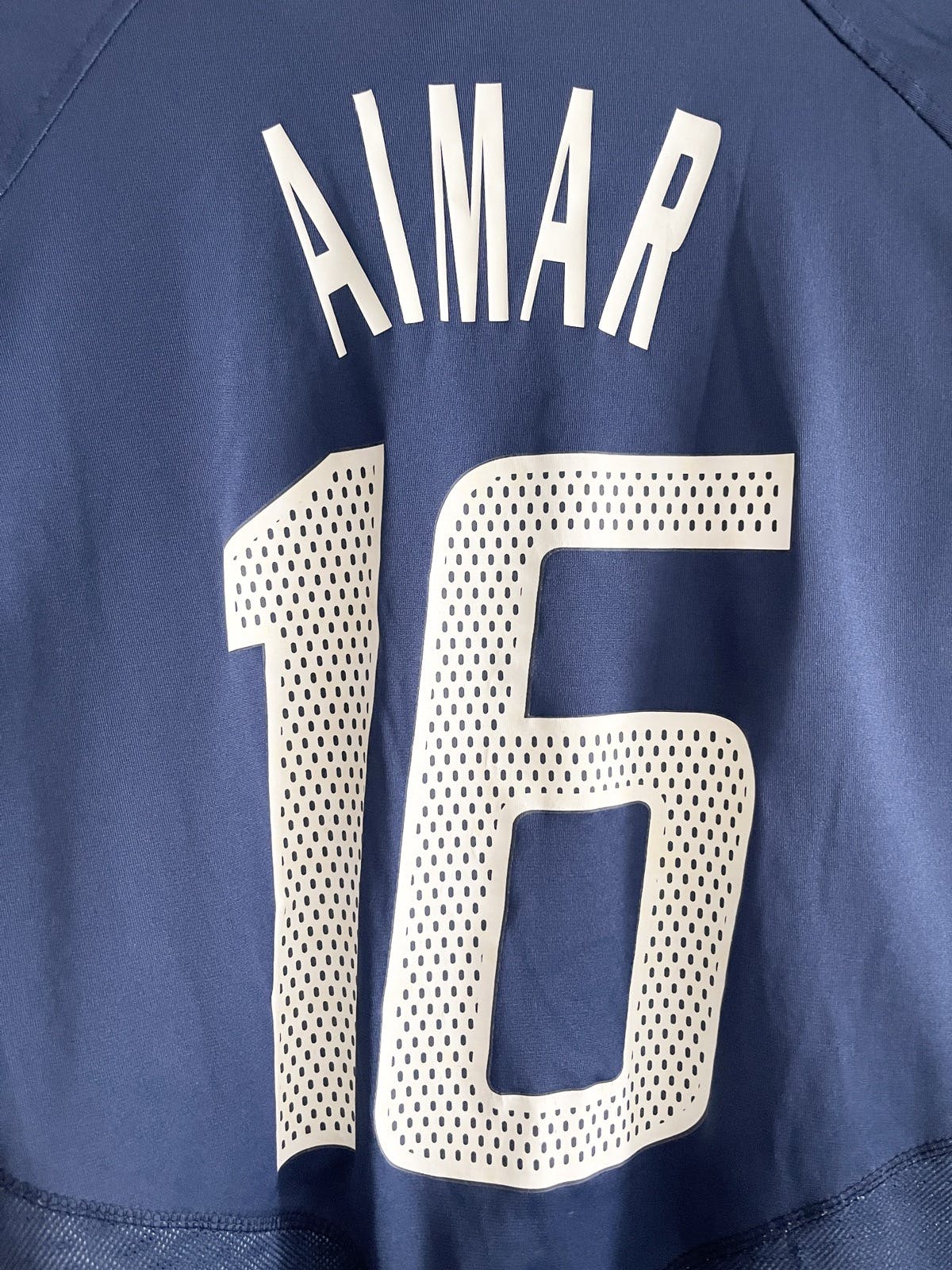 Other Designers Vintage 2002 Argentina Away Jersey #16 Aimar