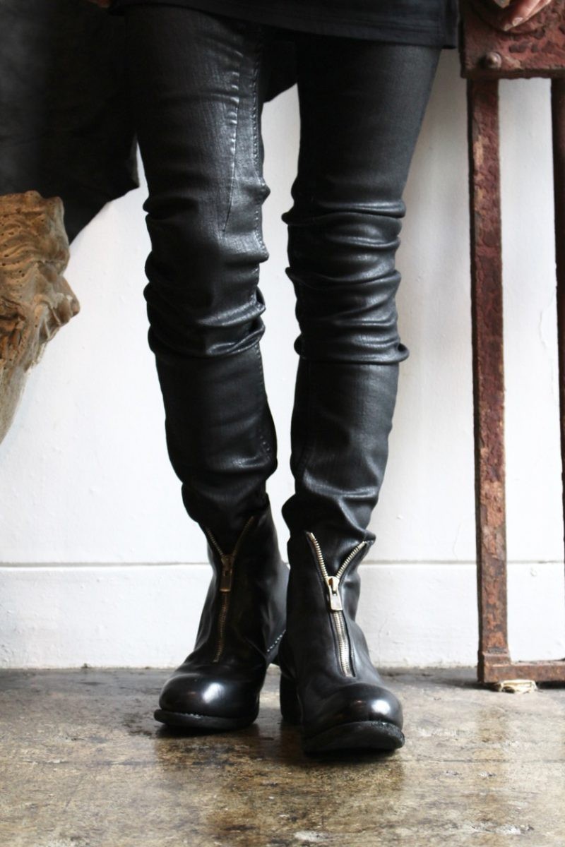 Guidi Guidi PL1 Horse Full Grain Front Zip Ankle Boots Guidi Guidi PL1 Horse Full Grain Front Zip Ankle Boots