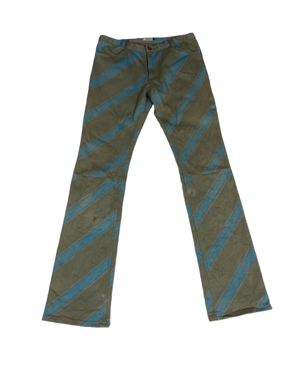 【SATIIIZ】Kiar Stripe Pants Sartorio men's Tapered striped pants - buy for 242900 KZT in