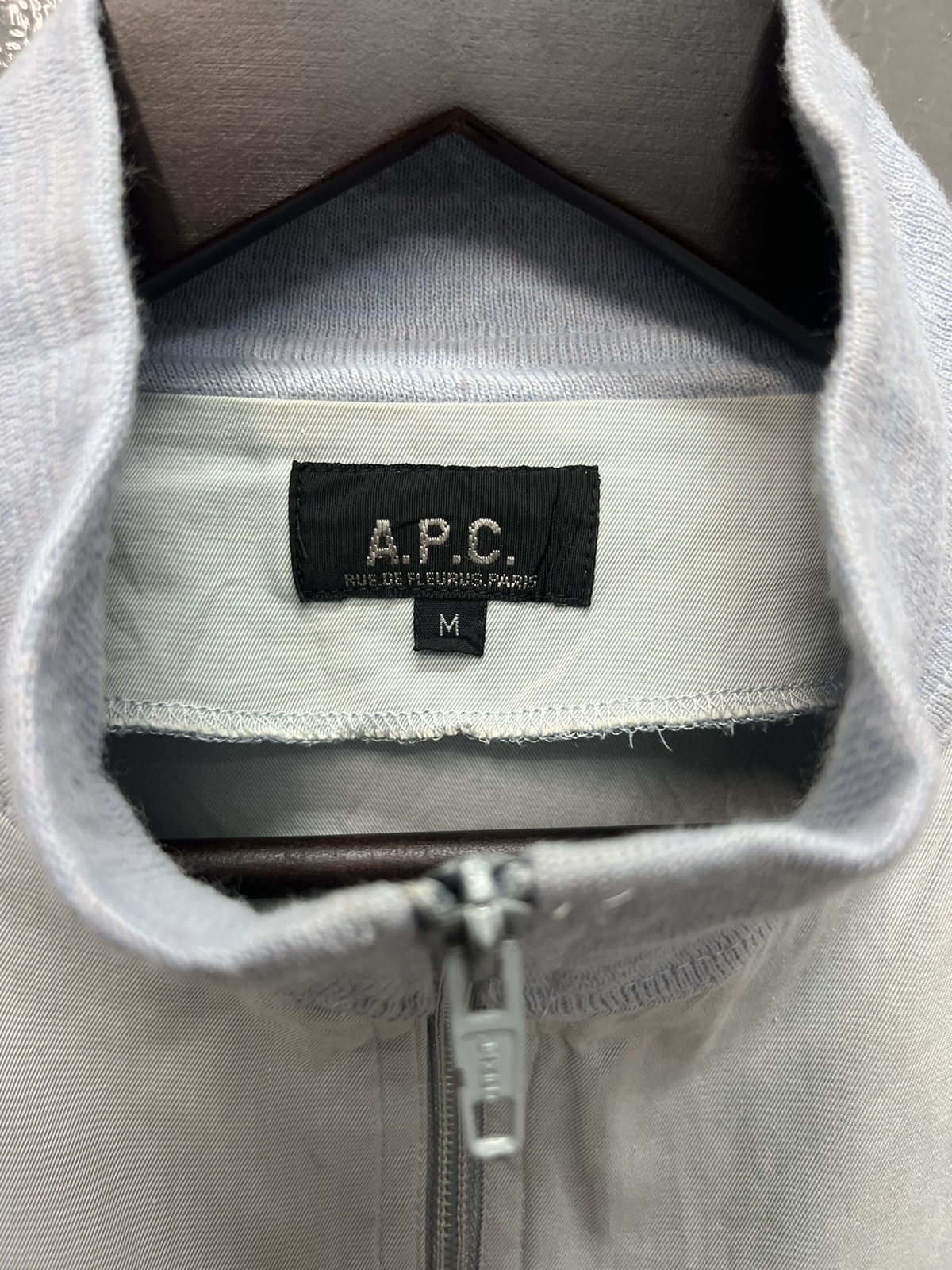 ジャケット・アウター a.p.c. leather zip jacket made in france A.P.C. Leather Riders Jacket sz Small Brown Made in France | eBay