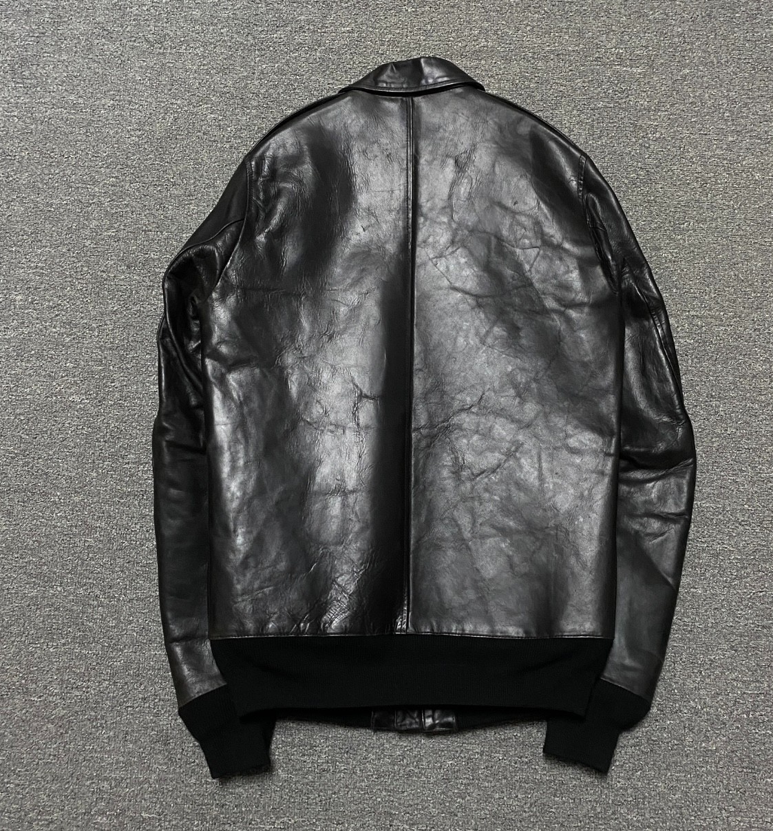 visvim Visvim 12-13FW Elmendorf A2 Leather Jacket | ubvintage