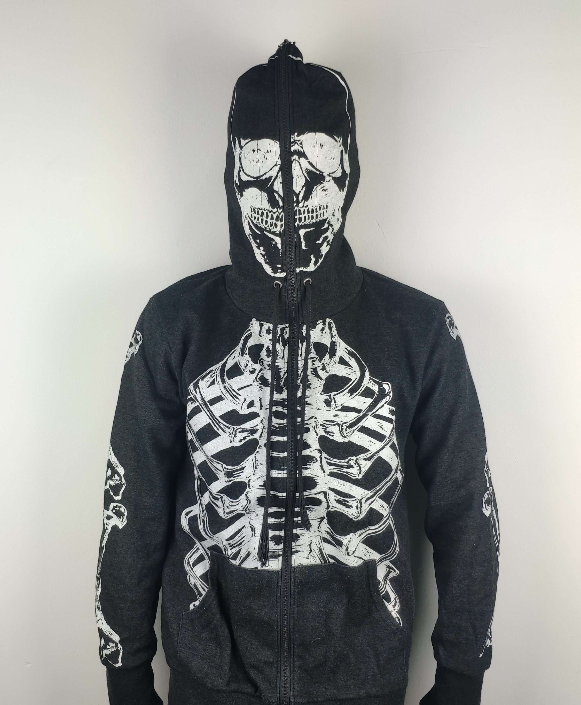 Kanye west skeleton hoodie on sale